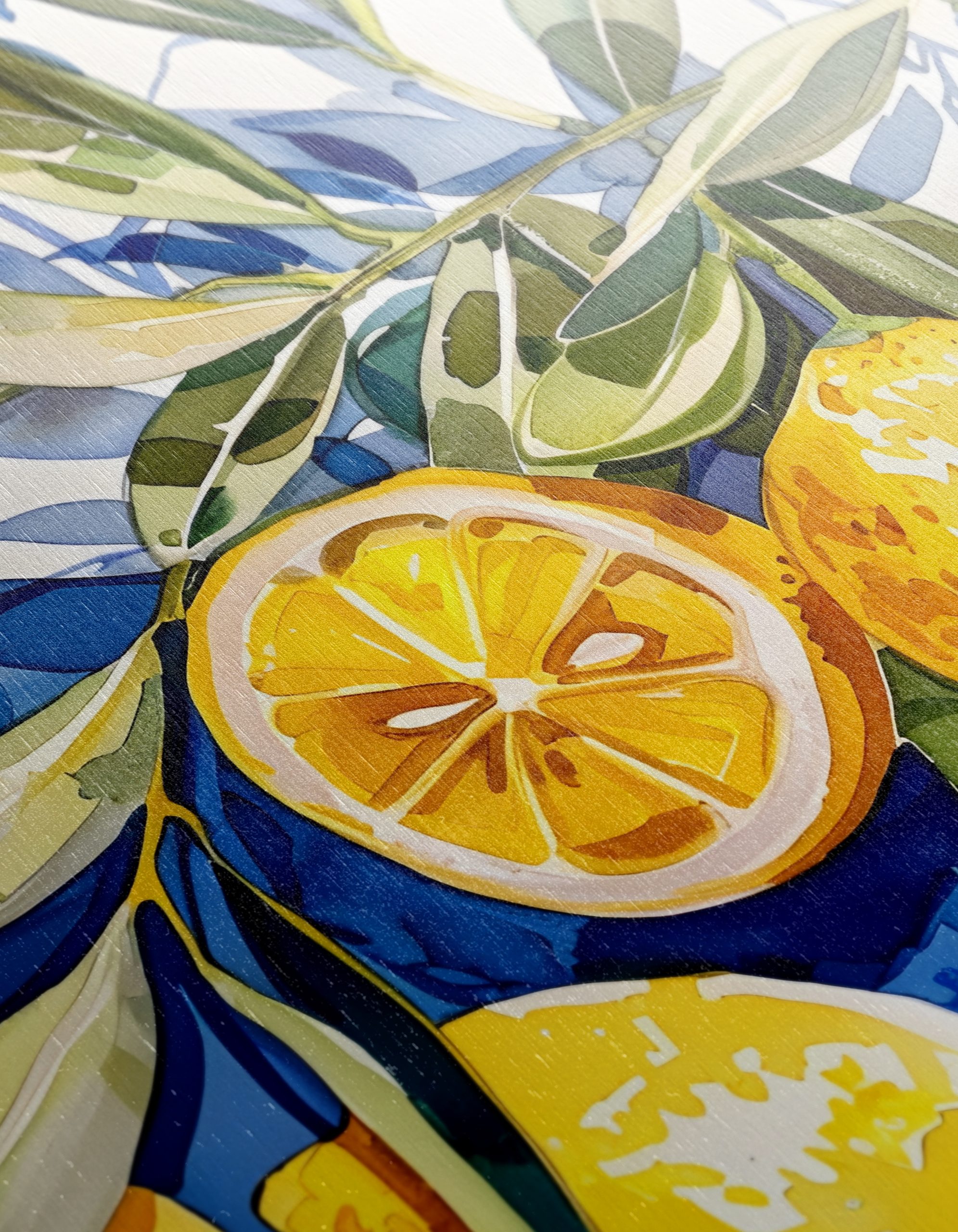 Vibrant Abstract Lemon Art 3 - Image 12