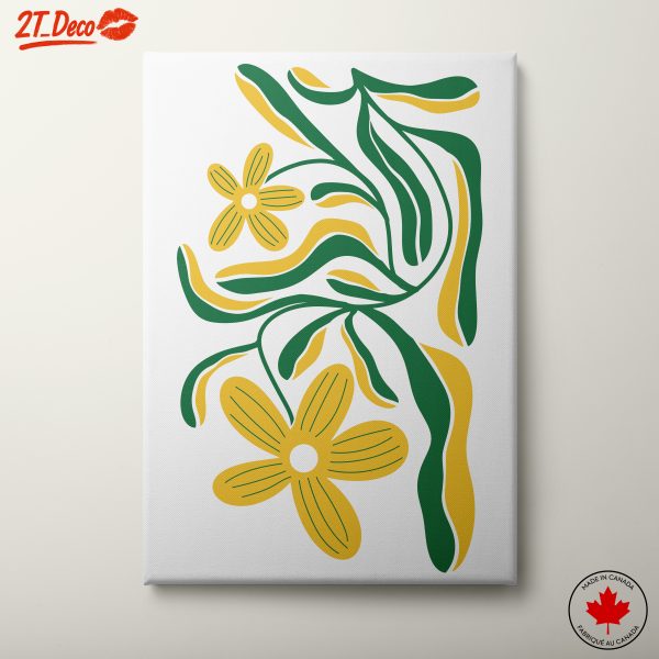 Stylized Botanical Floral Artwork 3