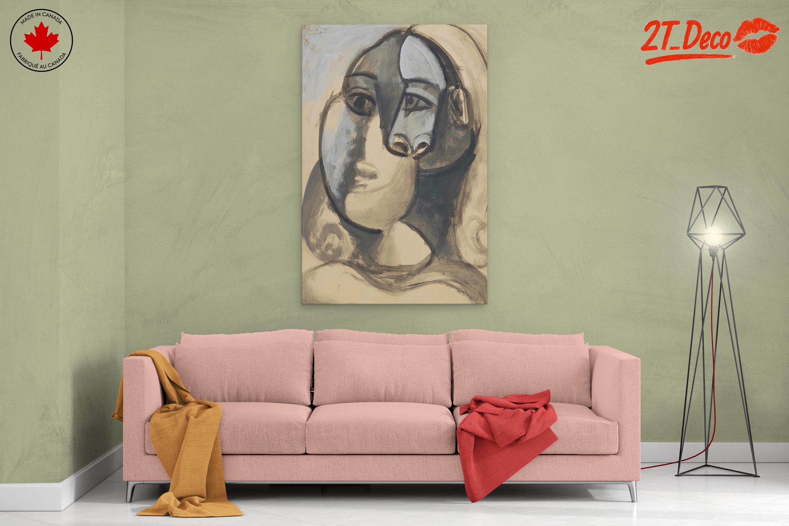 Abstract Modern Artistic Portrait - Image 2