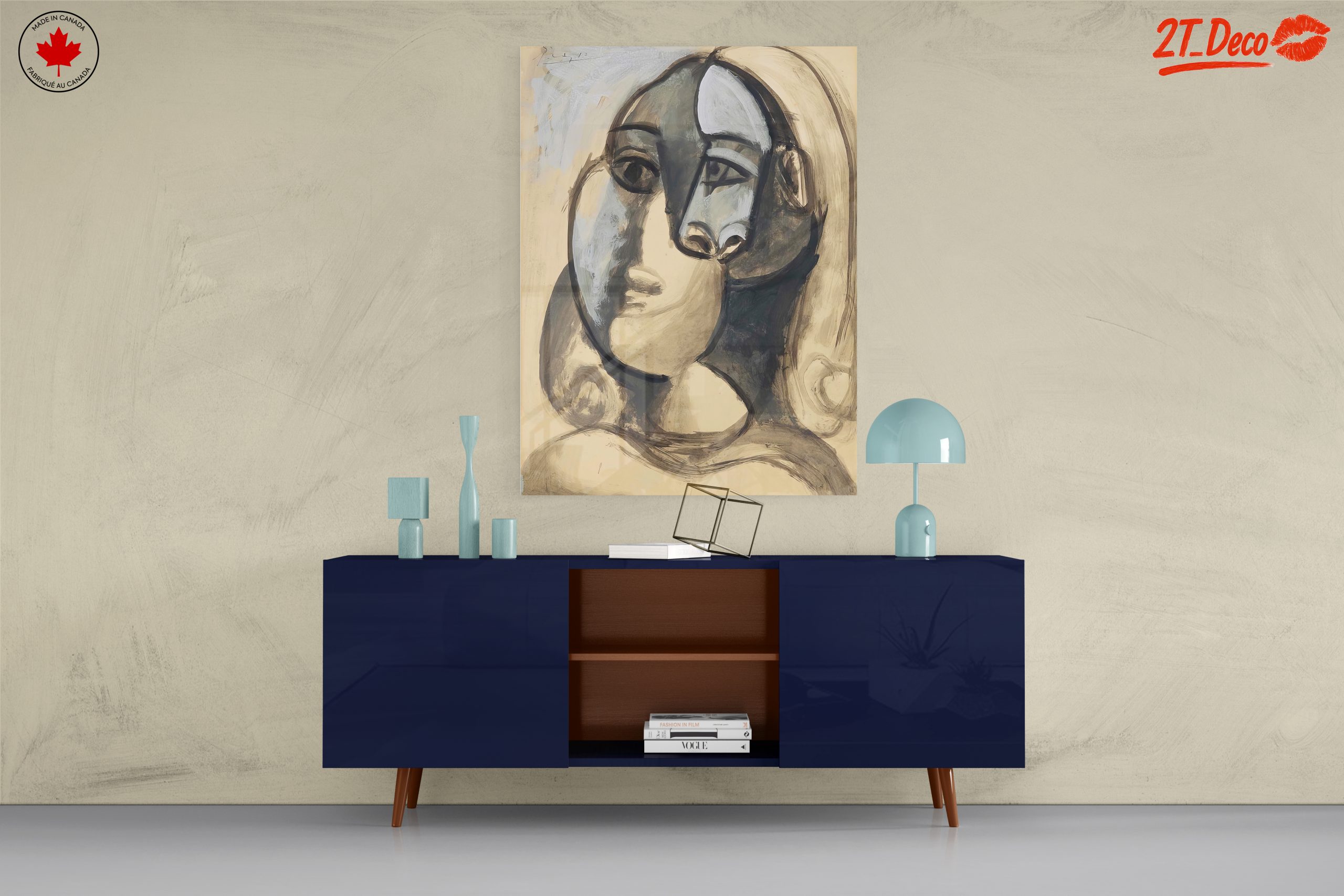 Abstract Modern Artistic Portrait - Image 8