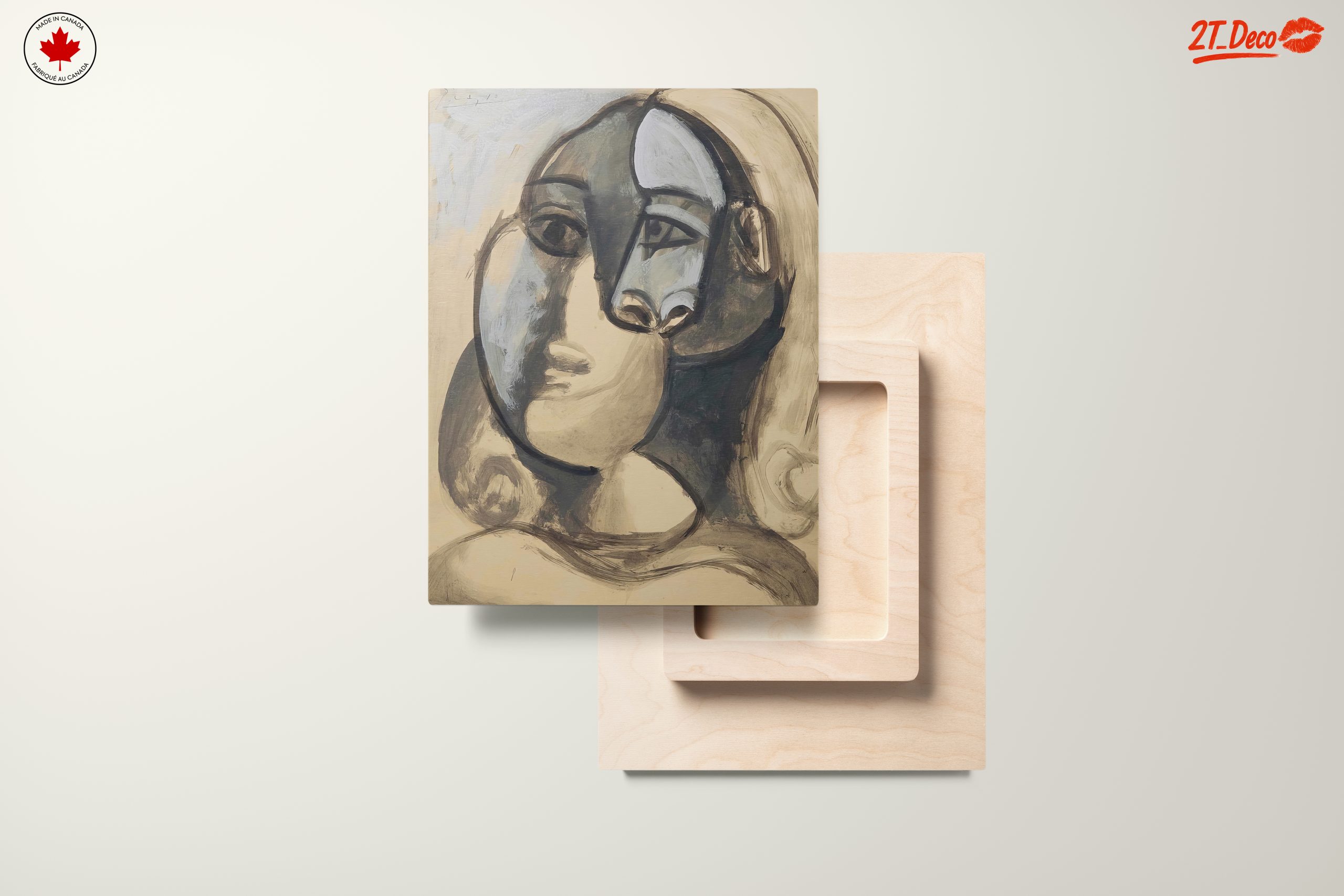 Abstract Modern Artistic Portrait - Image 11