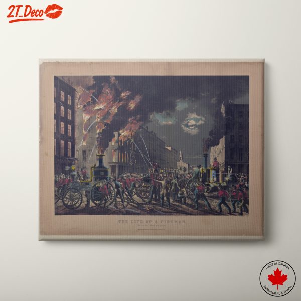 The Life of a Fireman - Historical Scene
