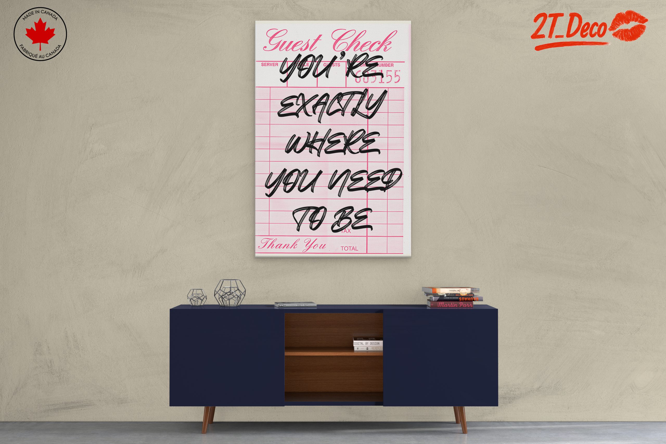 You Are Exactly Where You Need to Be Inspirational Art - Image 3