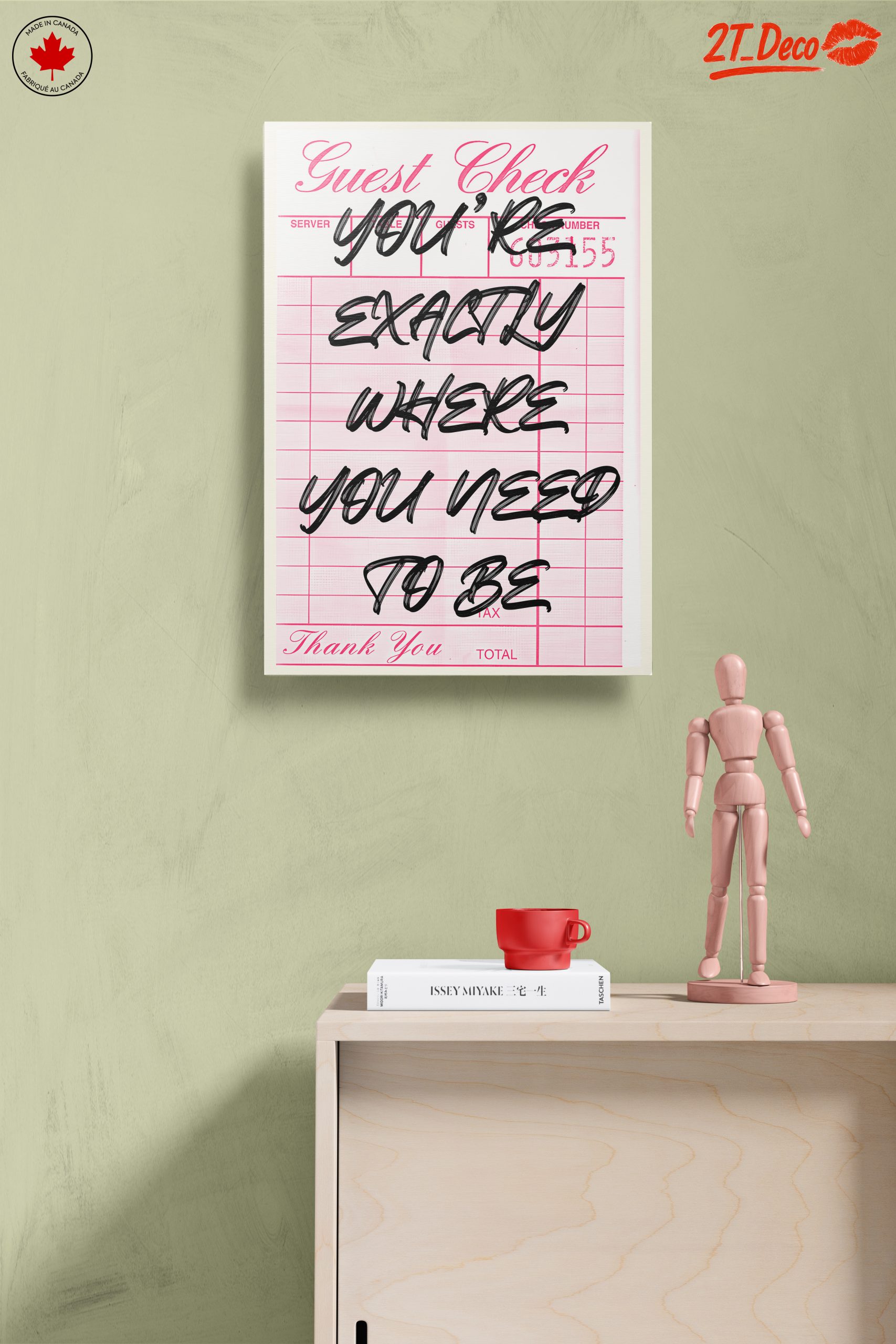 You Are Exactly Where You Need to Be Inspirational Art - Image 14