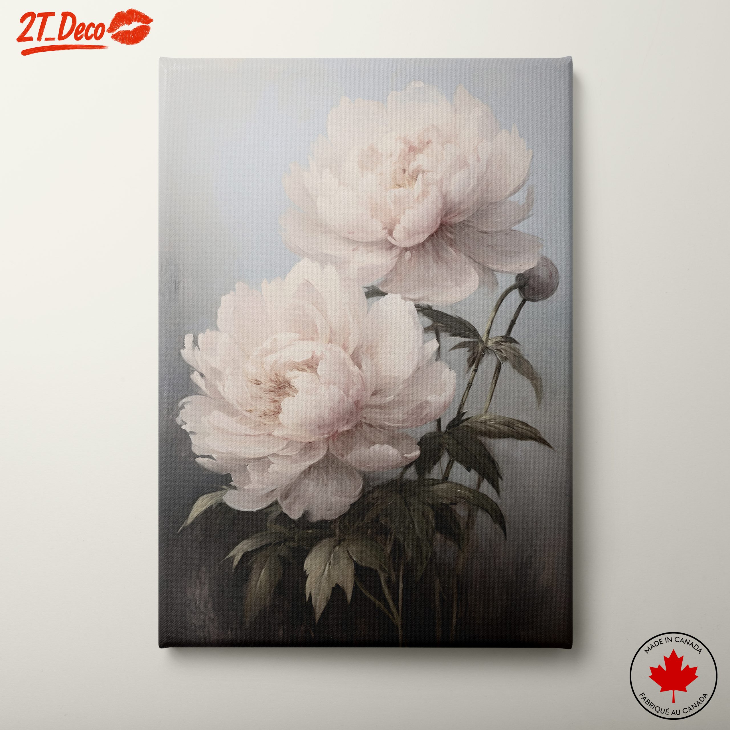 Elegant Floral Arrangement of Peonies