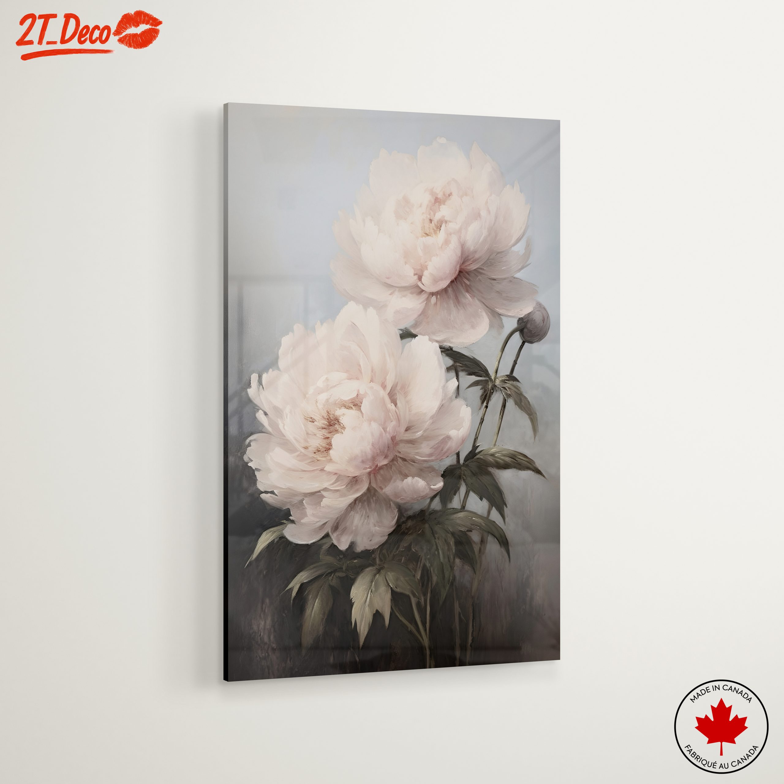 Elegant Floral Arrangement of Peonies - Image 6