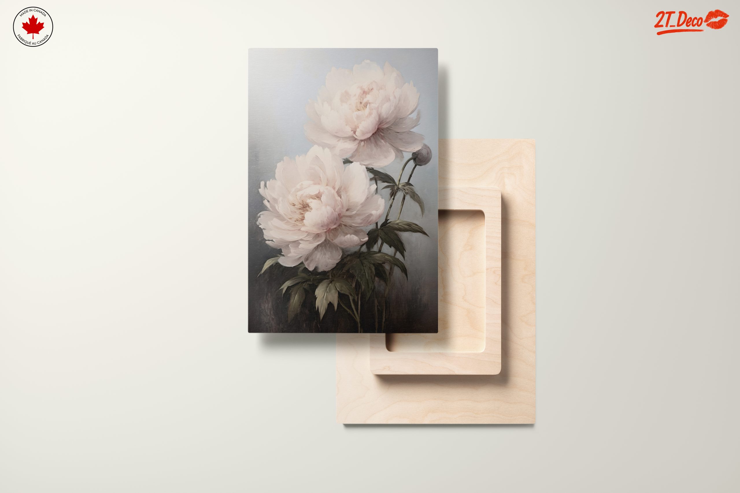 Elegant Floral Arrangement of Peonies - Image 11