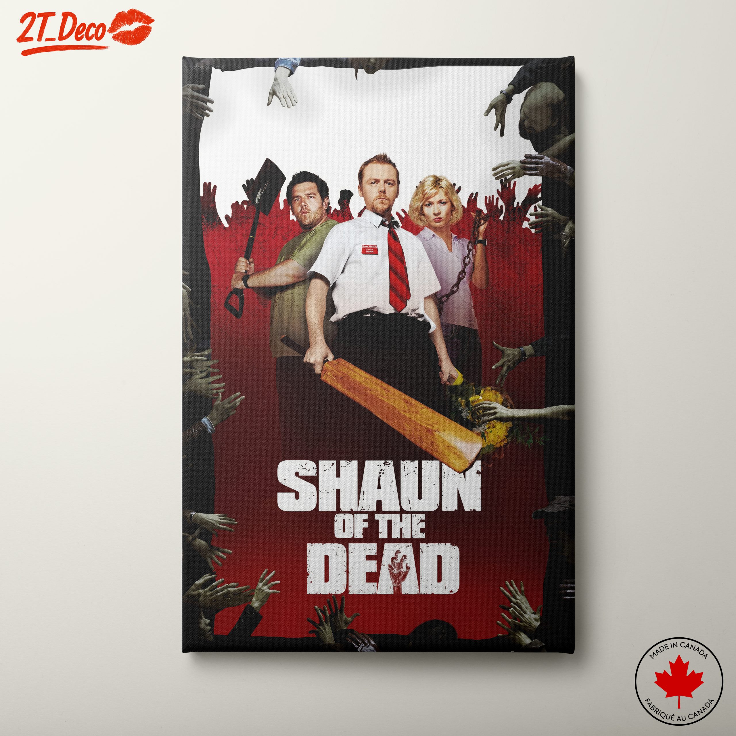 Shaun of the Dead Character Art