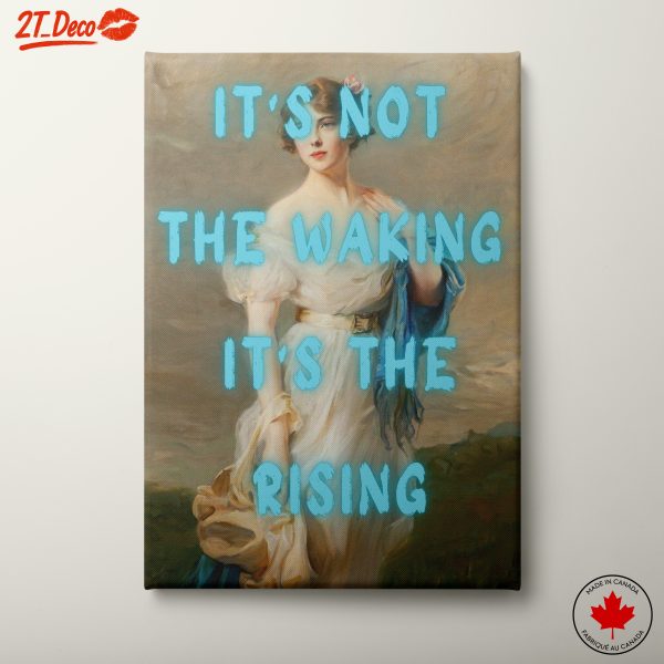 Inspirational Quote Over Classical Portrait