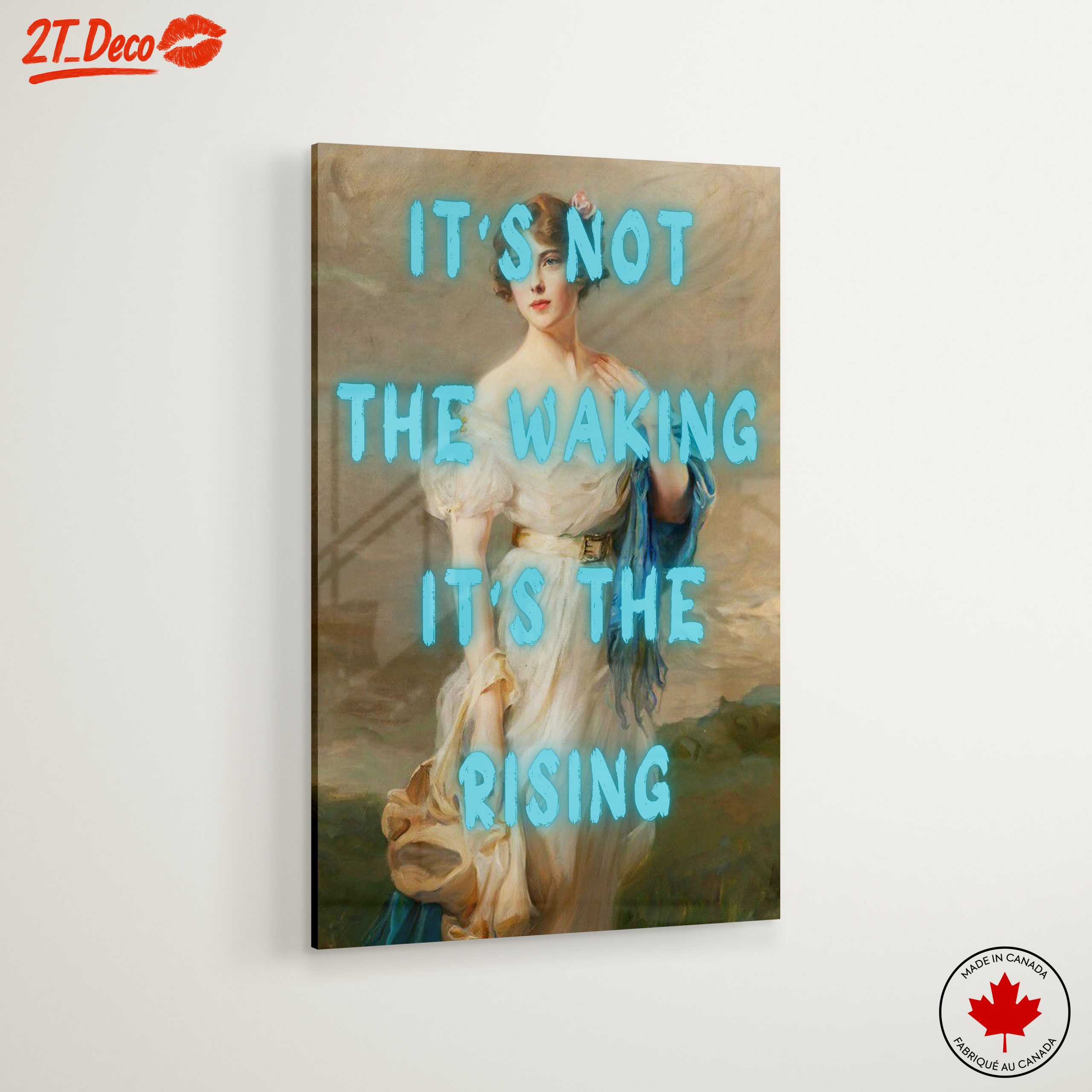Inspirational Quote Over Classical Portrait - Image 6