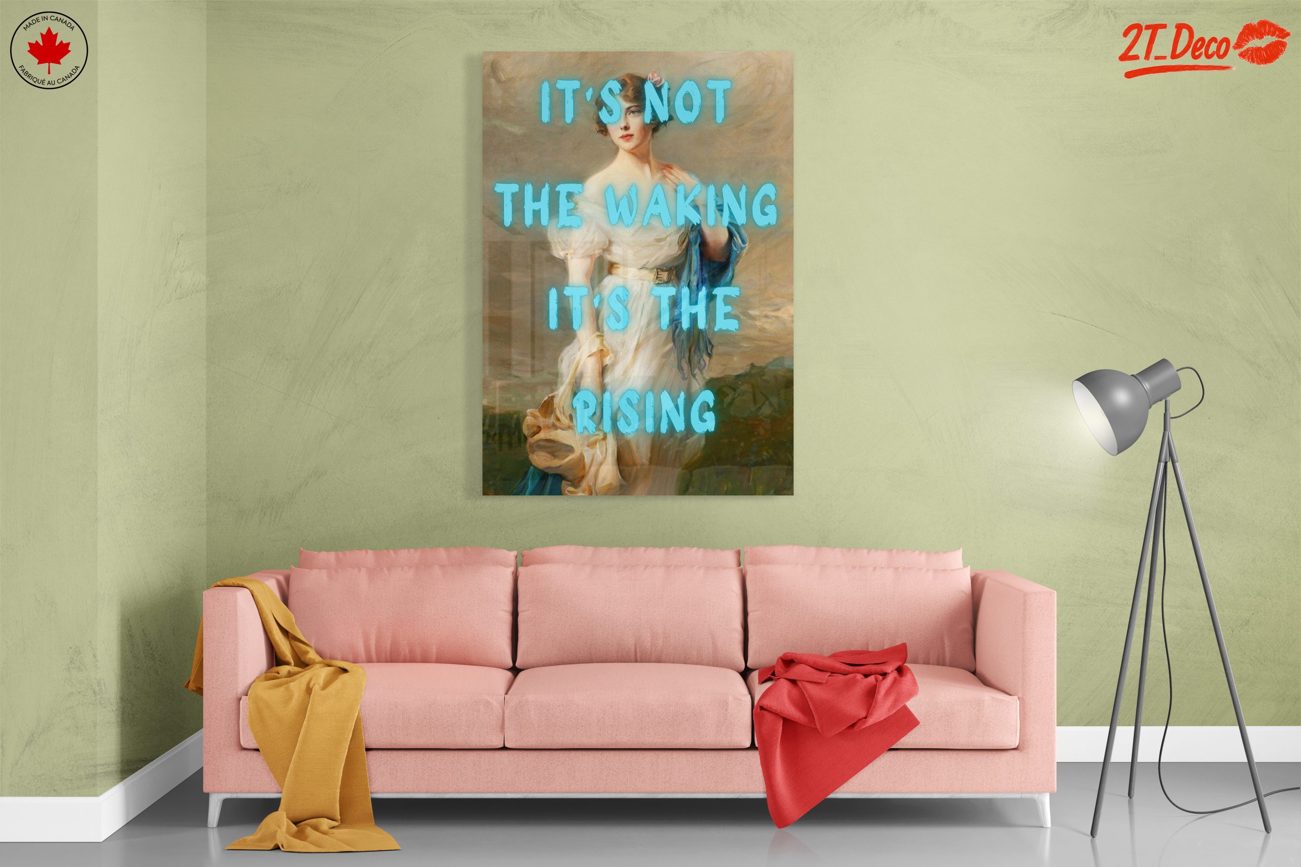 Inspirational Quote Over Classical Portrait - Image 7