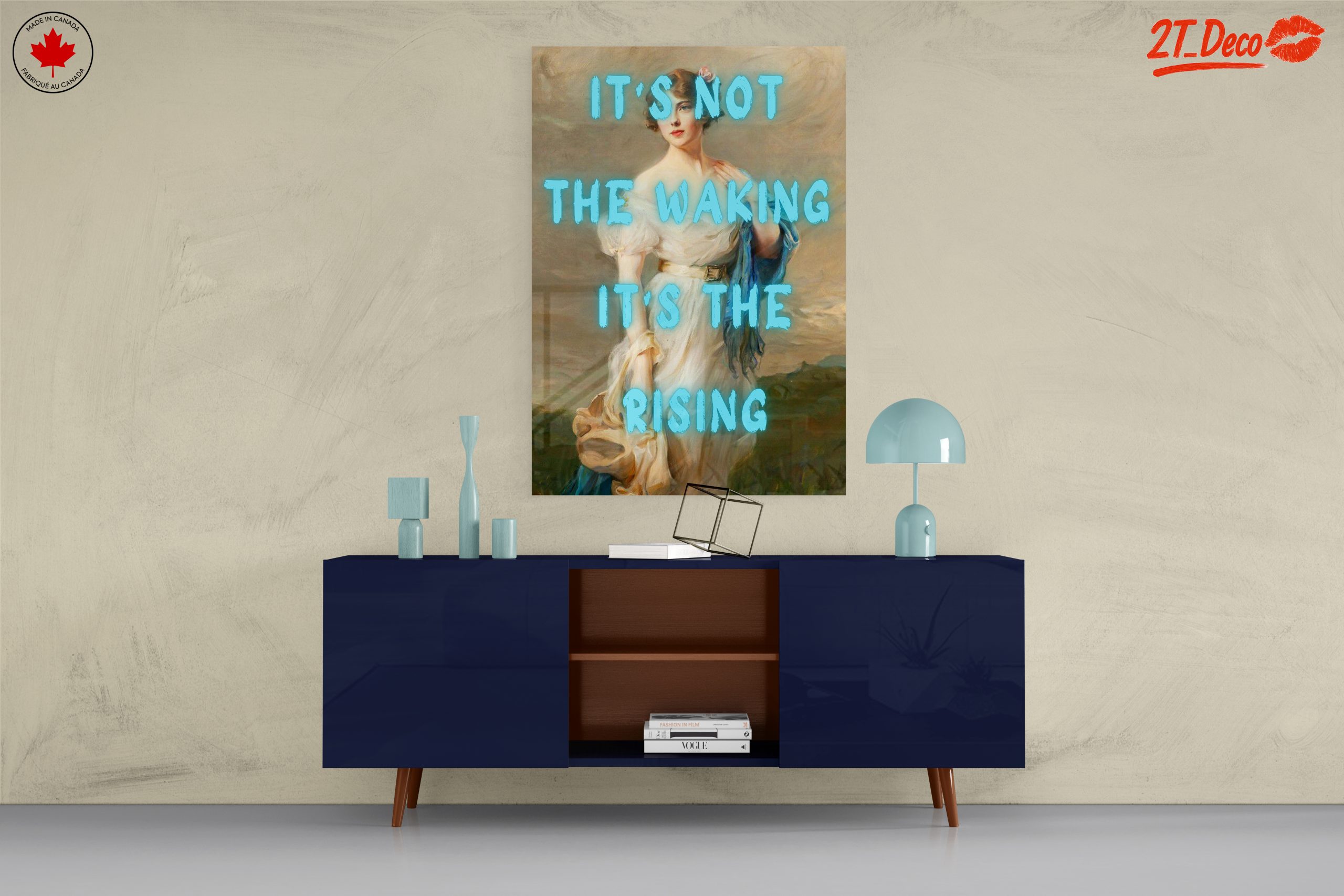 Inspirational Quote Over Classical Portrait - Image 8