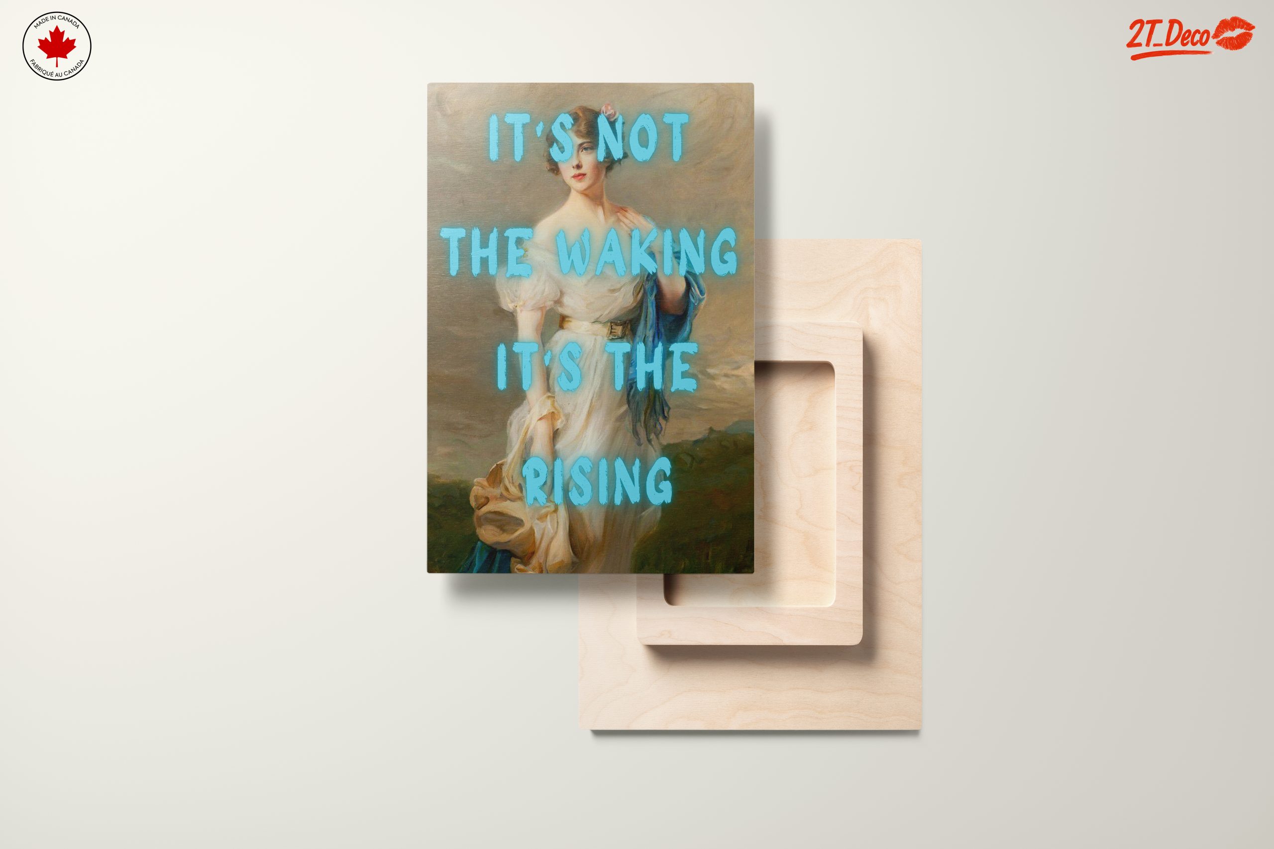 Inspirational Quote Over Classical Portrait - Image 11