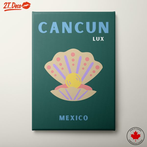 Colorful Cancun Cultural Art Representation