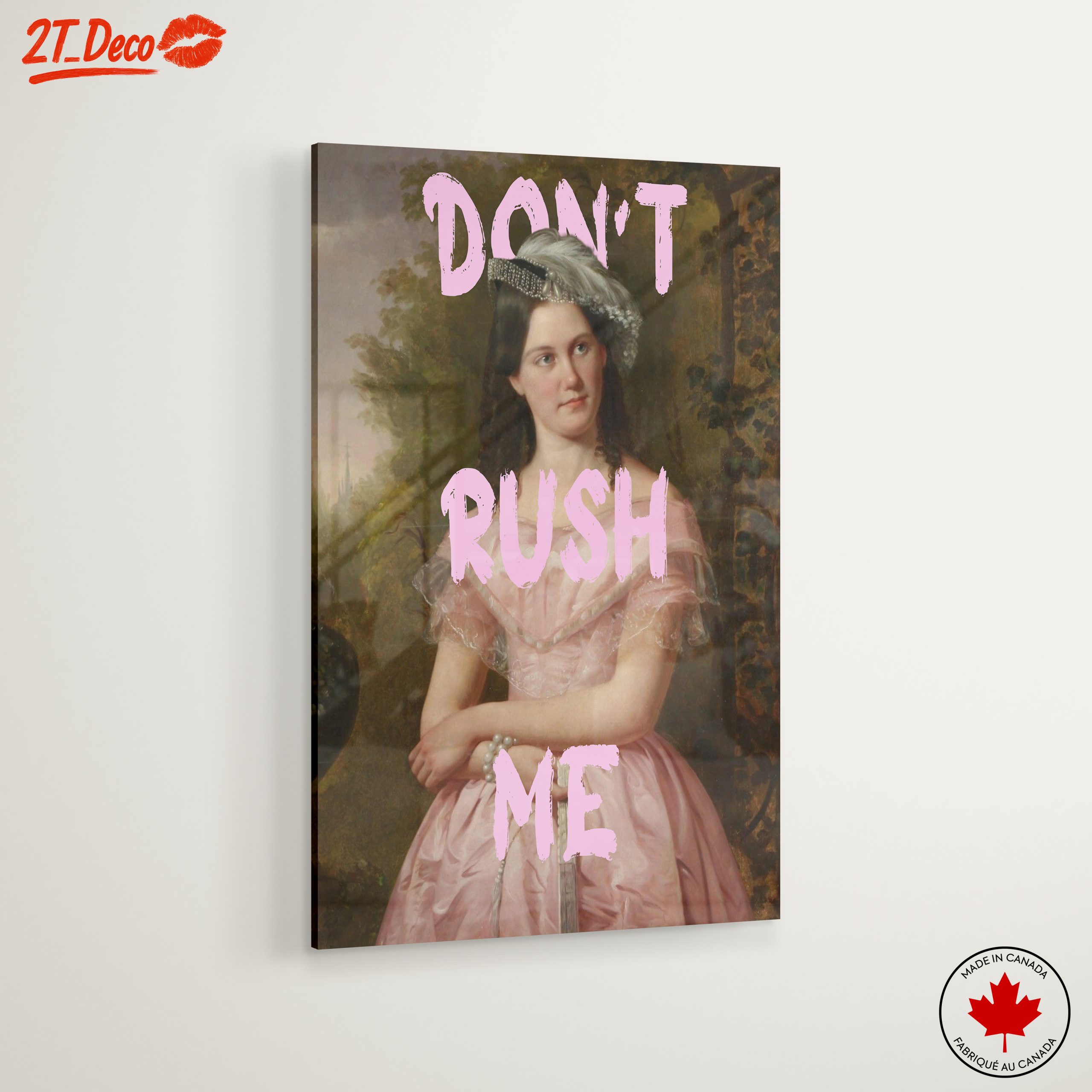 Don't Rush Me Contemporary Portrait Art - Image 6