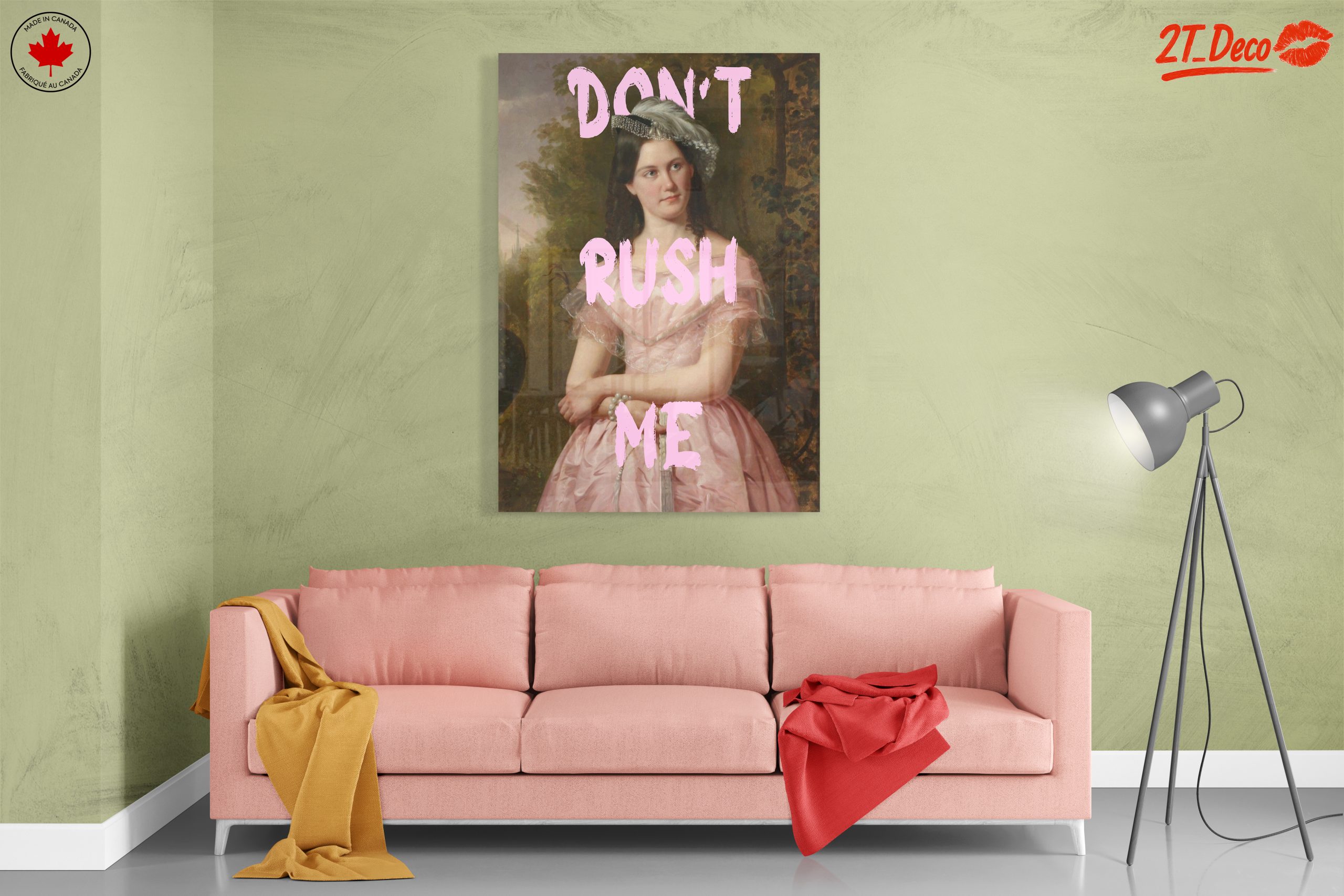 Don't Rush Me Contemporary Portrait Art - Image 7