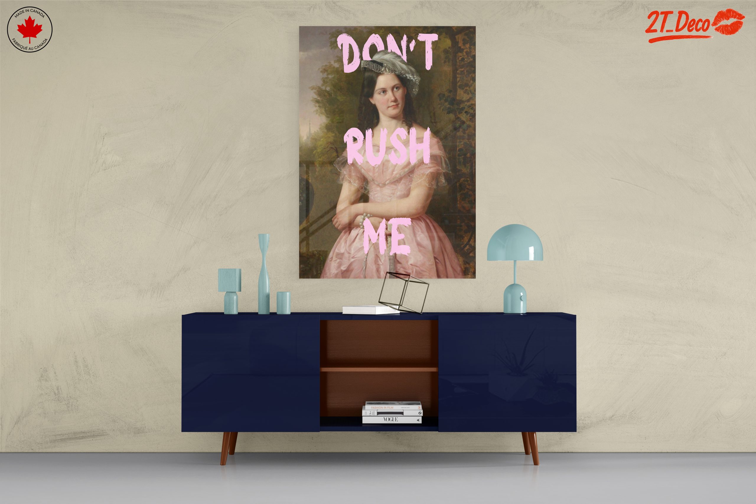 Don't Rush Me Contemporary Portrait Art - Image 8