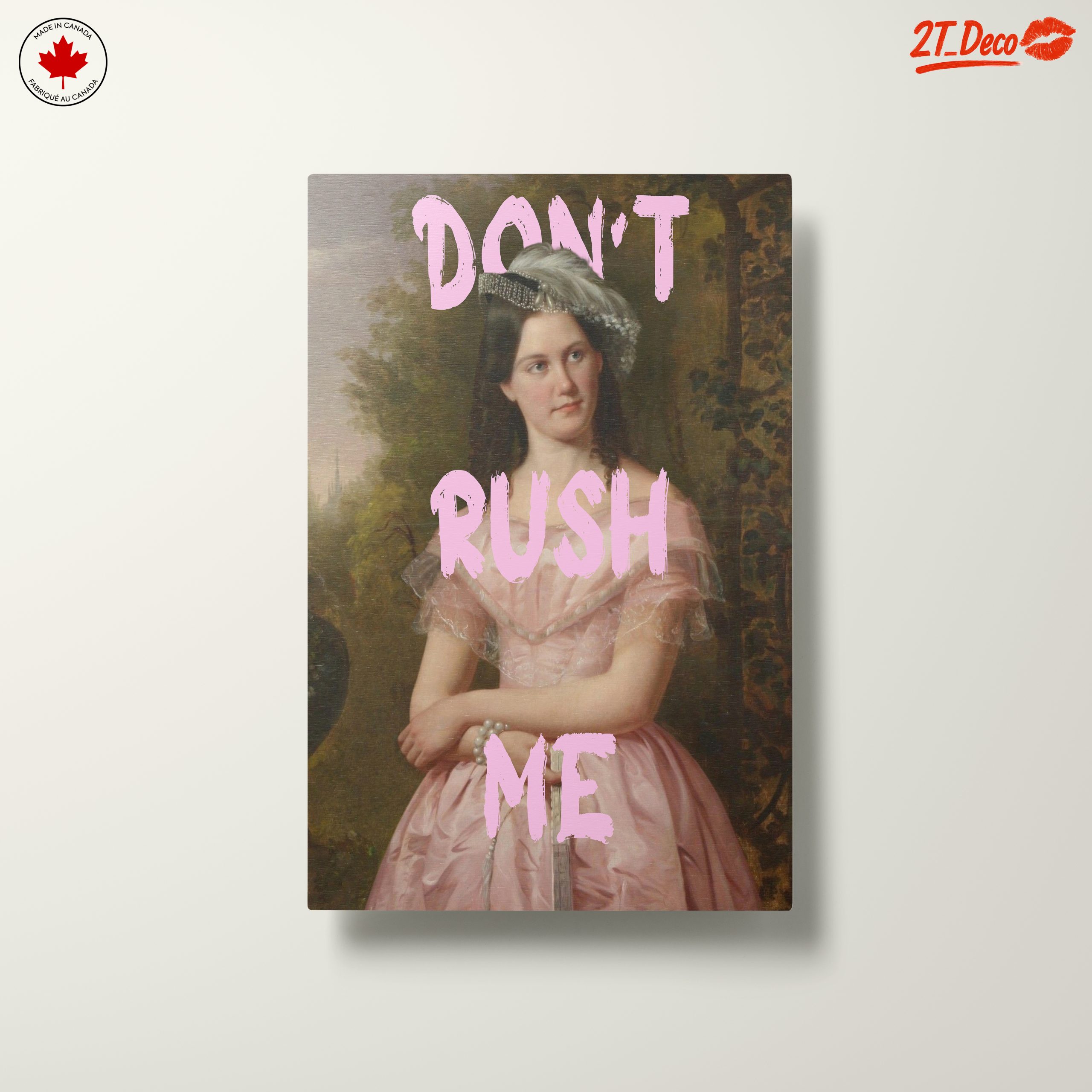 Don't Rush Me Contemporary Portrait Art - Image 10