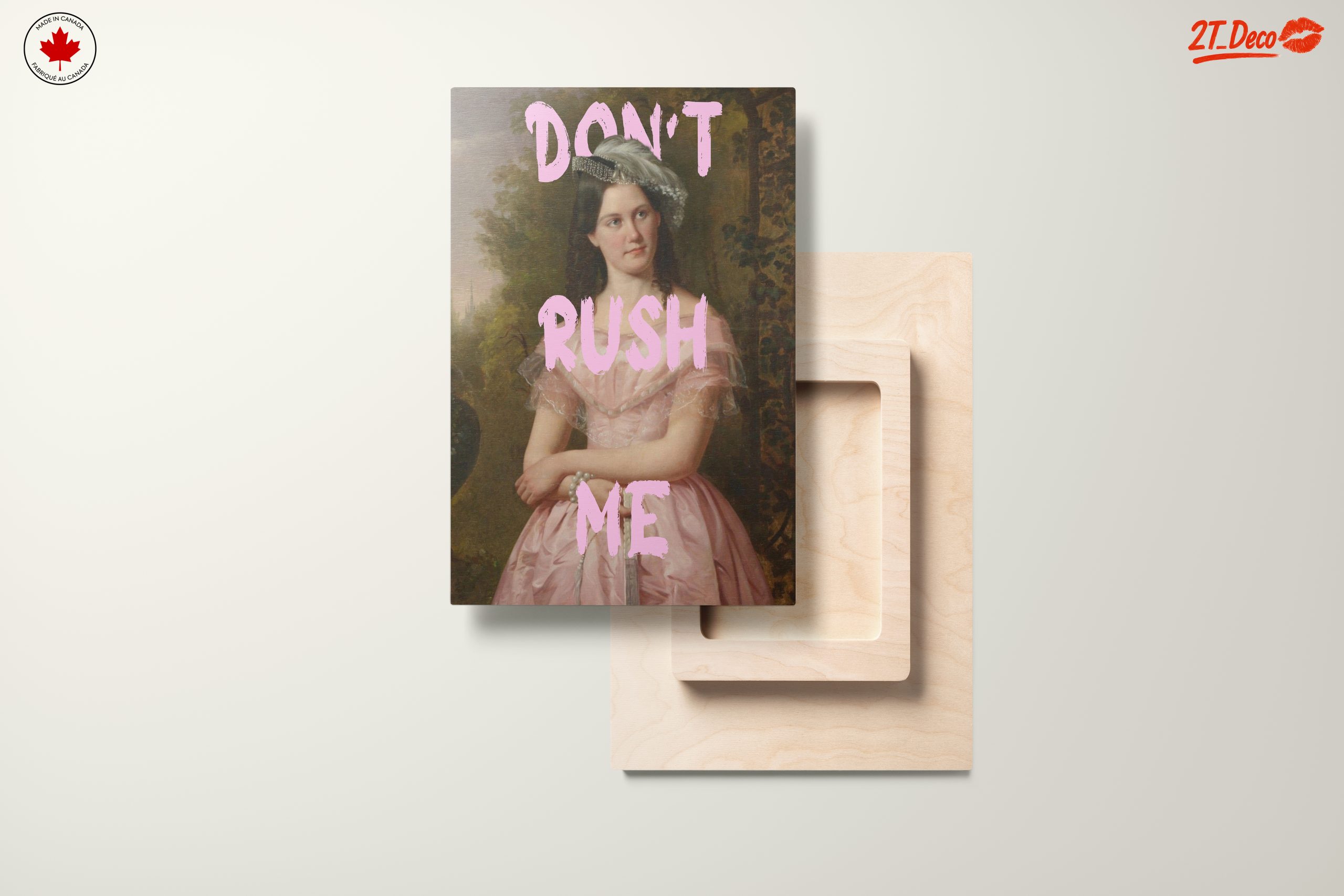 Don't Rush Me Contemporary Portrait Art - Image 11