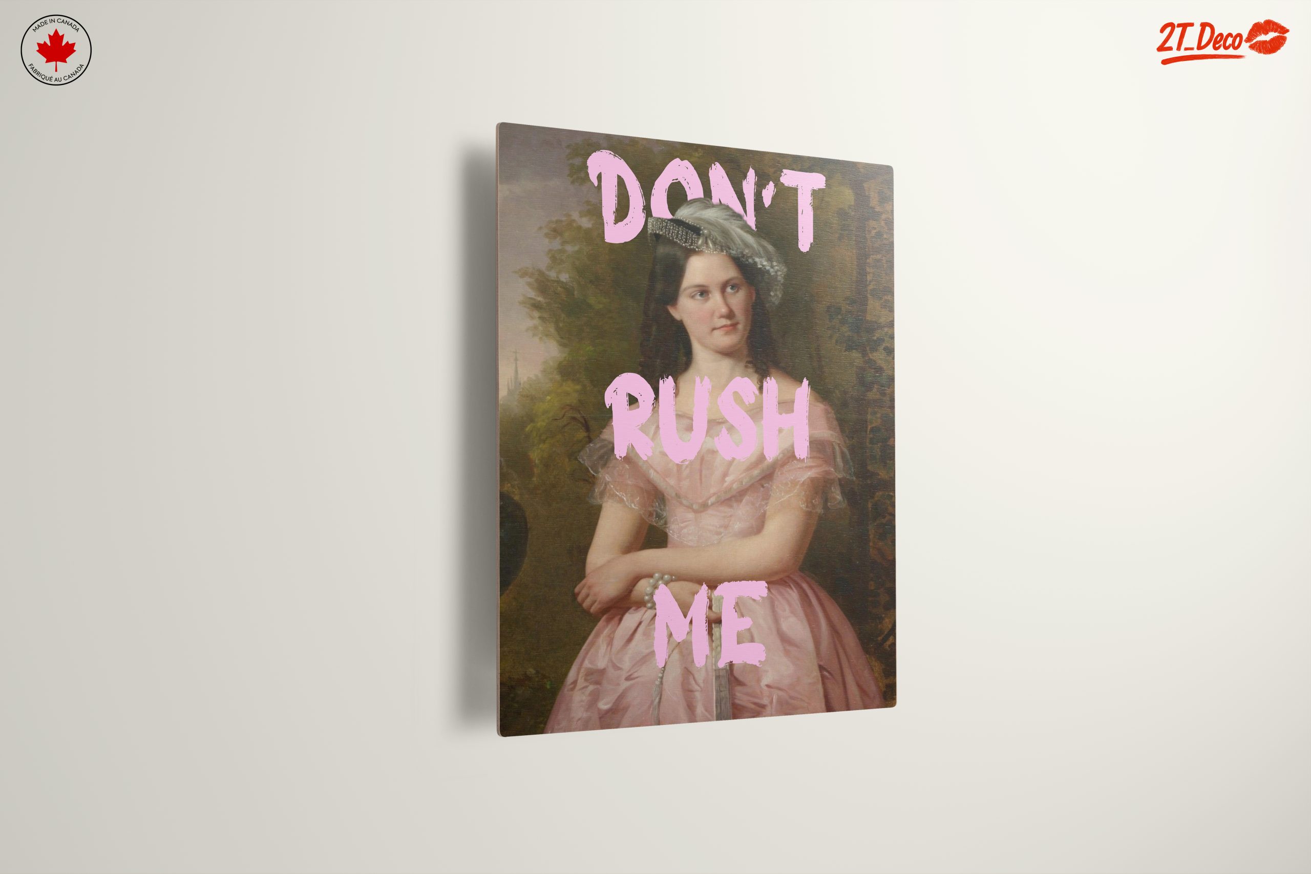 Don't Rush Me Contemporary Portrait Art - Image 13