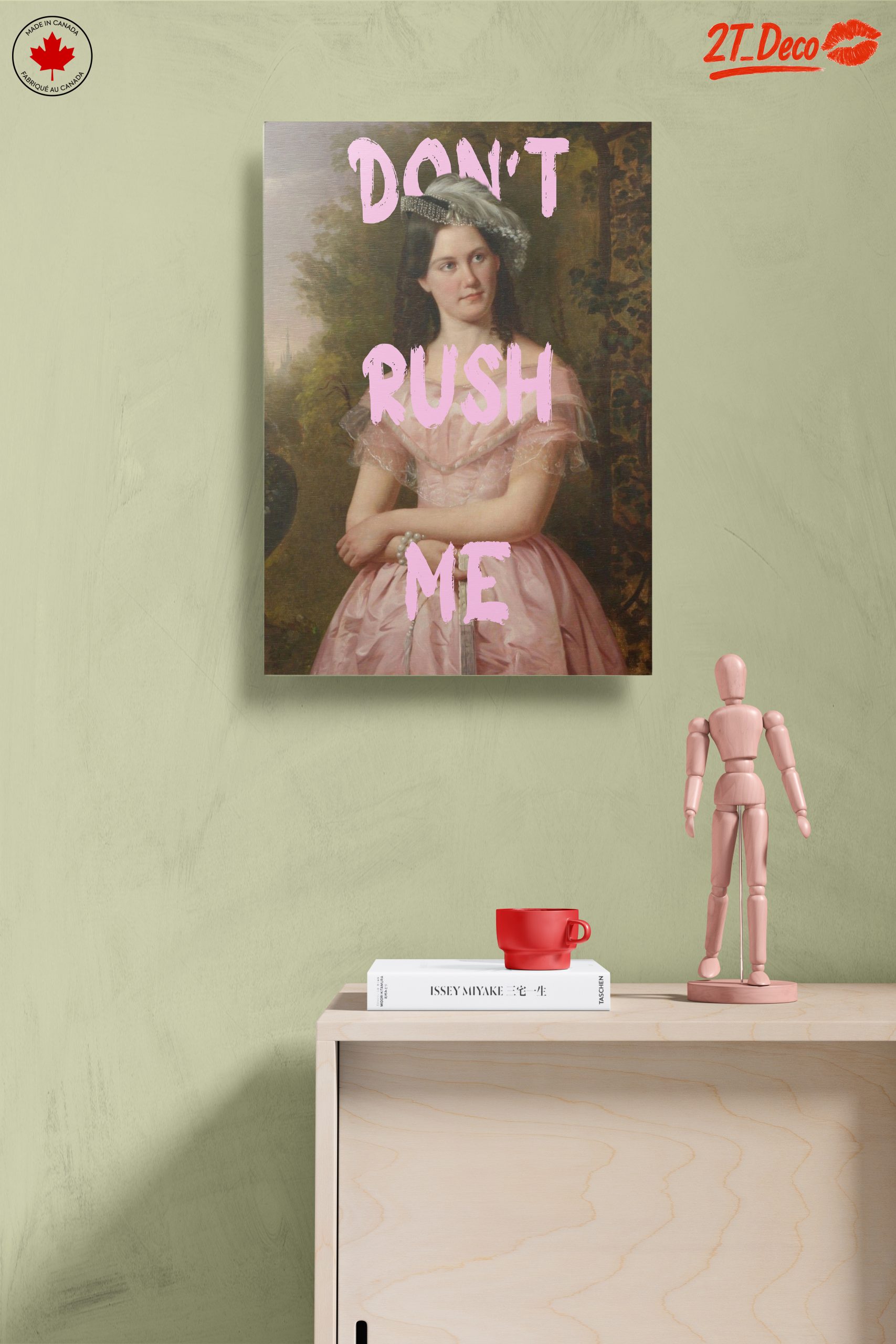 Don't Rush Me Contemporary Portrait Art - Image 14