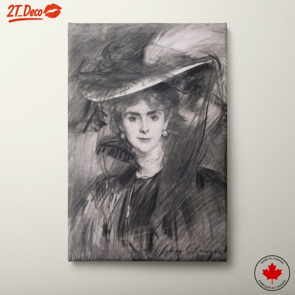 Elegant Artistic Portrait of a Woman in Hat