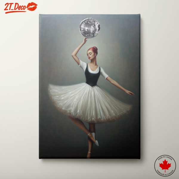 Elegant Contemporary Dancer Art