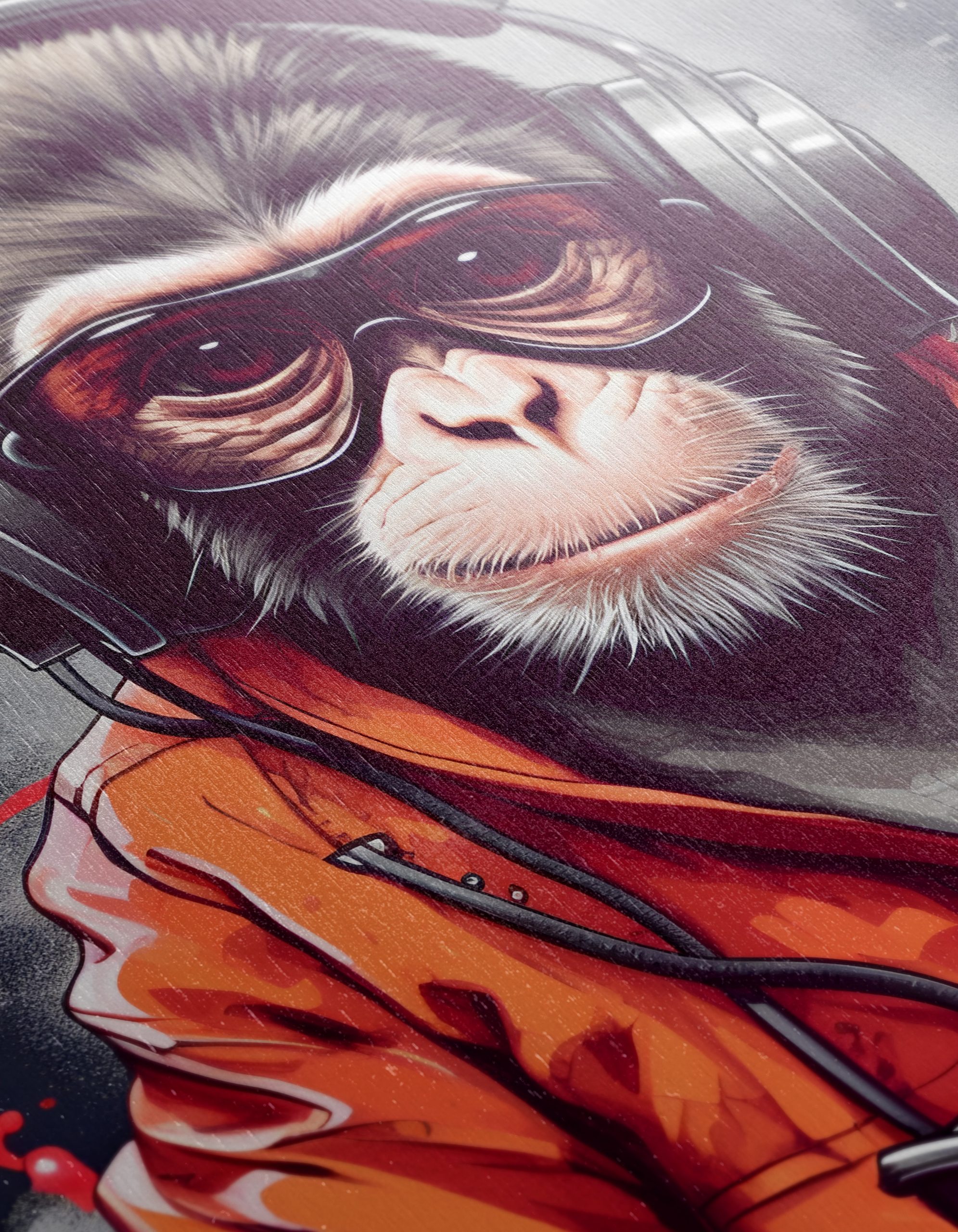 Stylized Monkey Character in Vibrant Outfit - Image 12