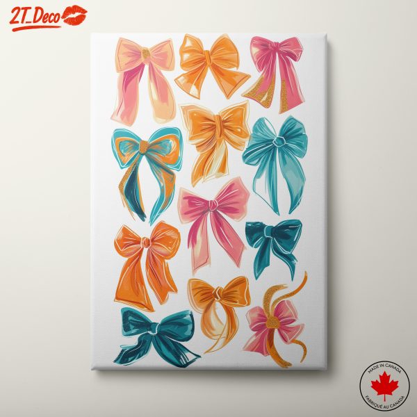 Colorful Celebration Ribbons Art