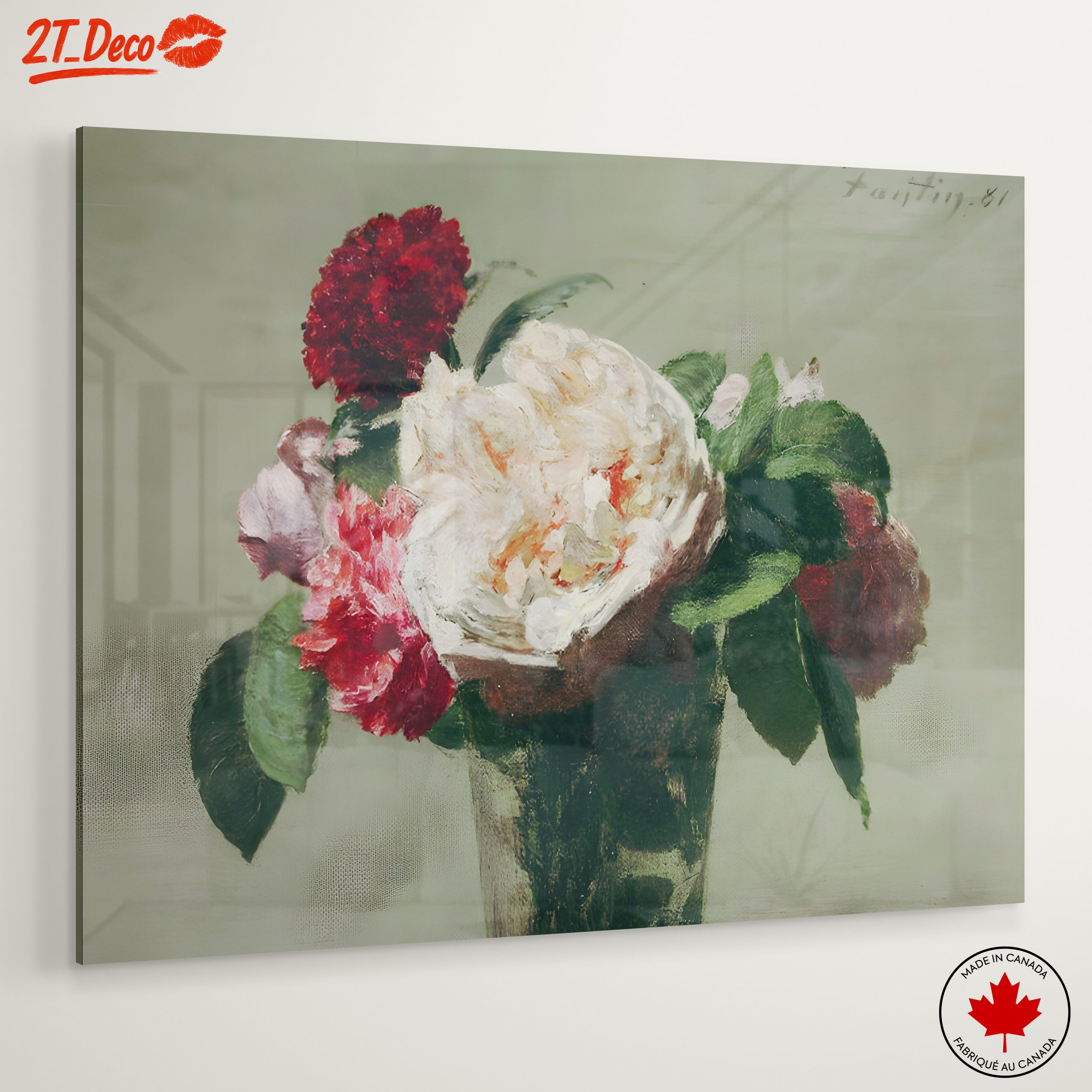 Elegant Floral Arrangement Artwork 3 - Image 6