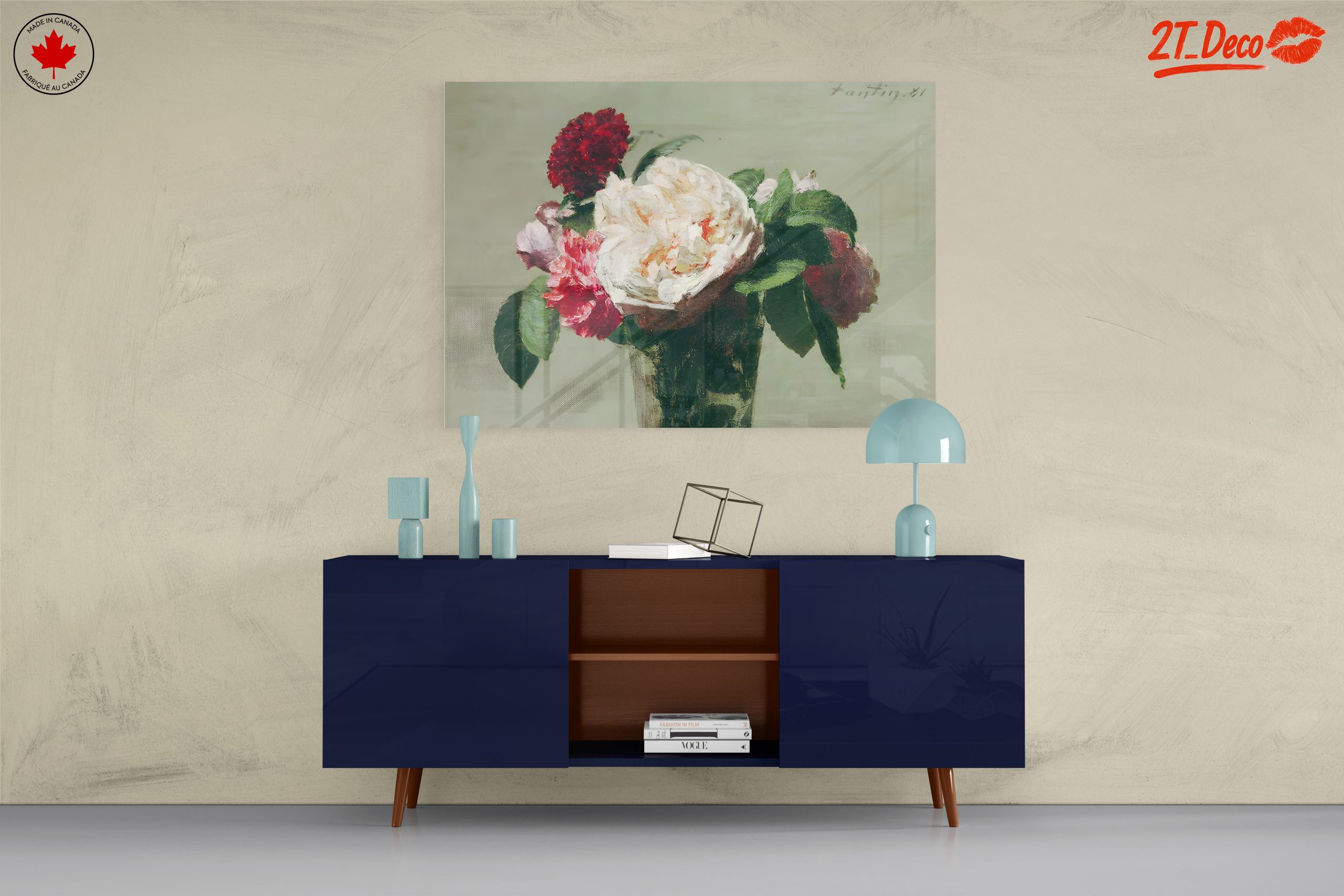 Elegant Floral Arrangement Artwork 3 - Image 8