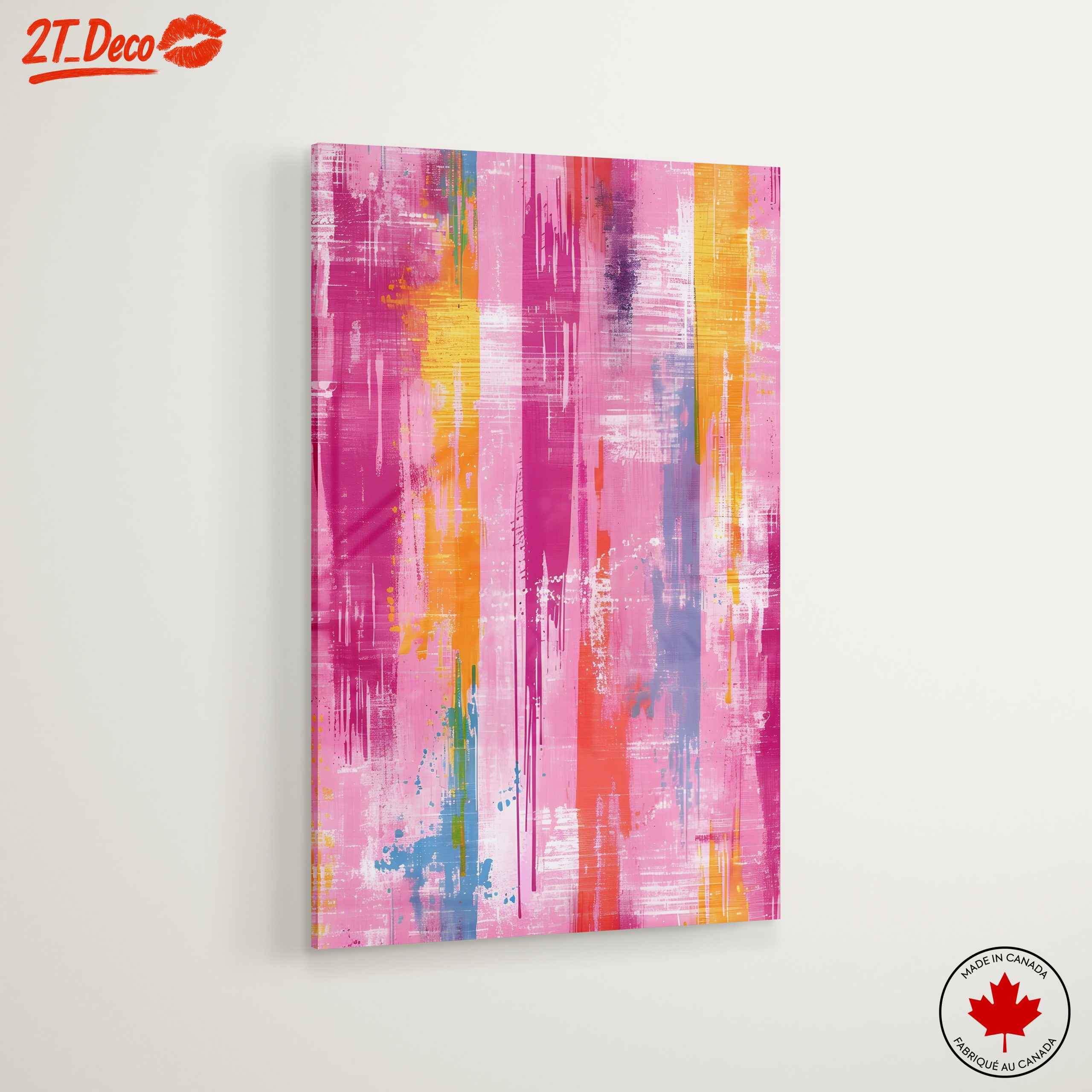 Vibrant Colorful Abstract Art for Home Decor - Image 6