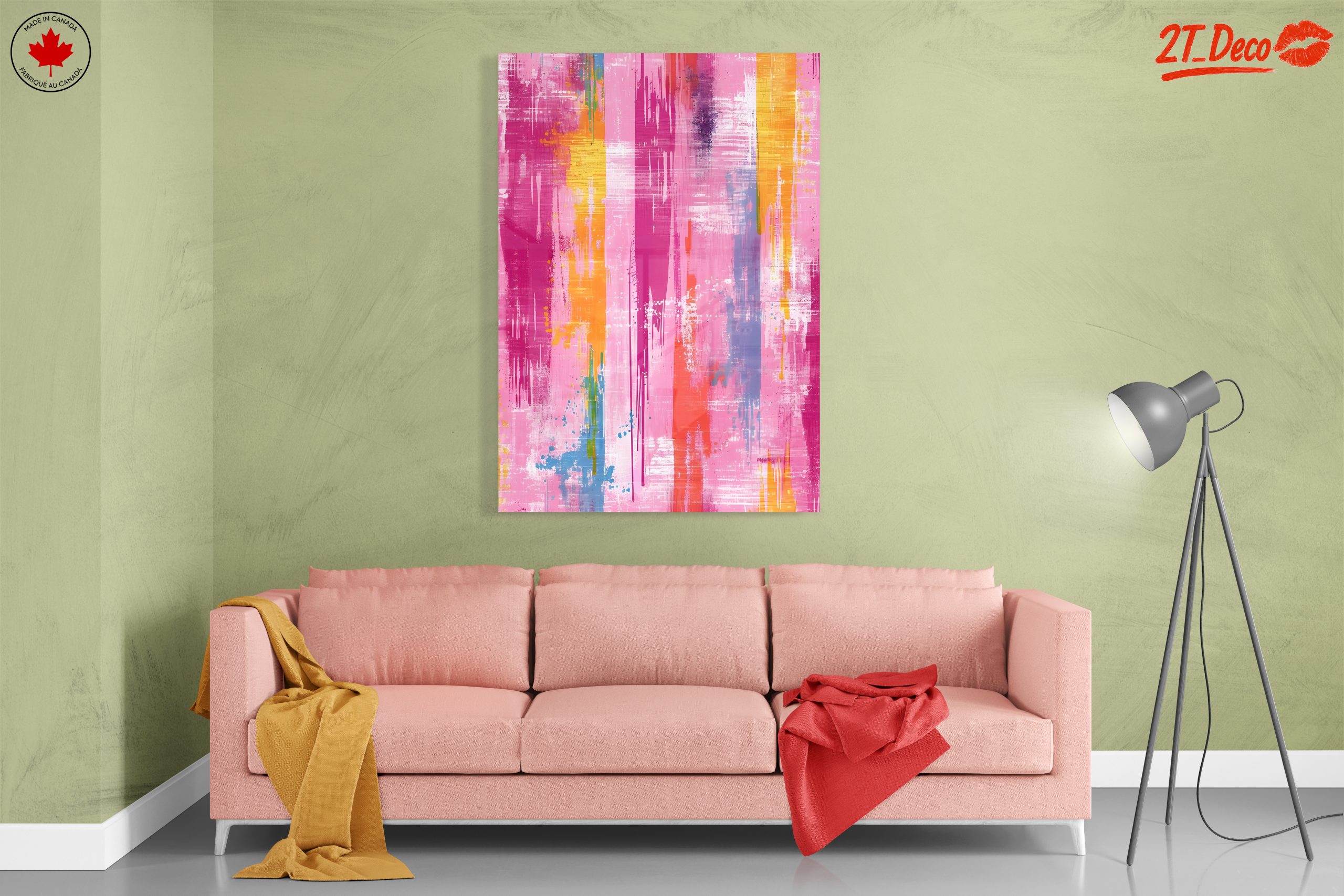 Vibrant Colorful Abstract Art for Home Decor - Image 7
