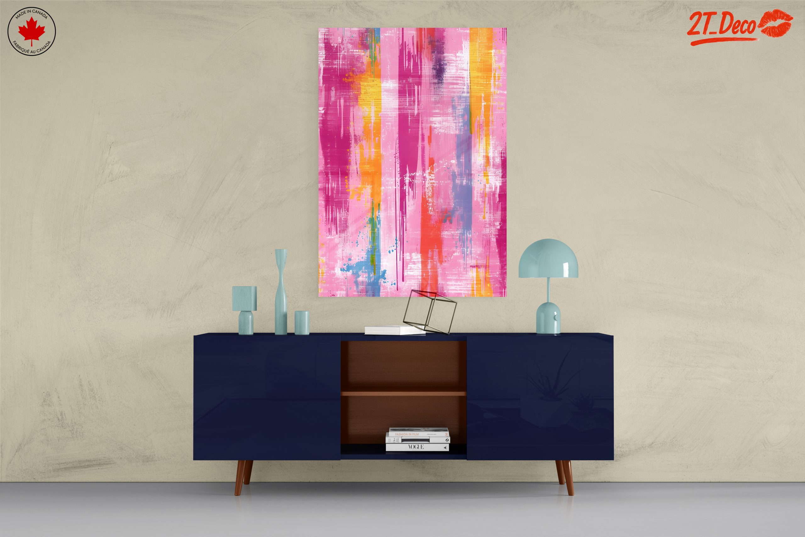 Vibrant Colorful Abstract Art for Home Decor - Image 8