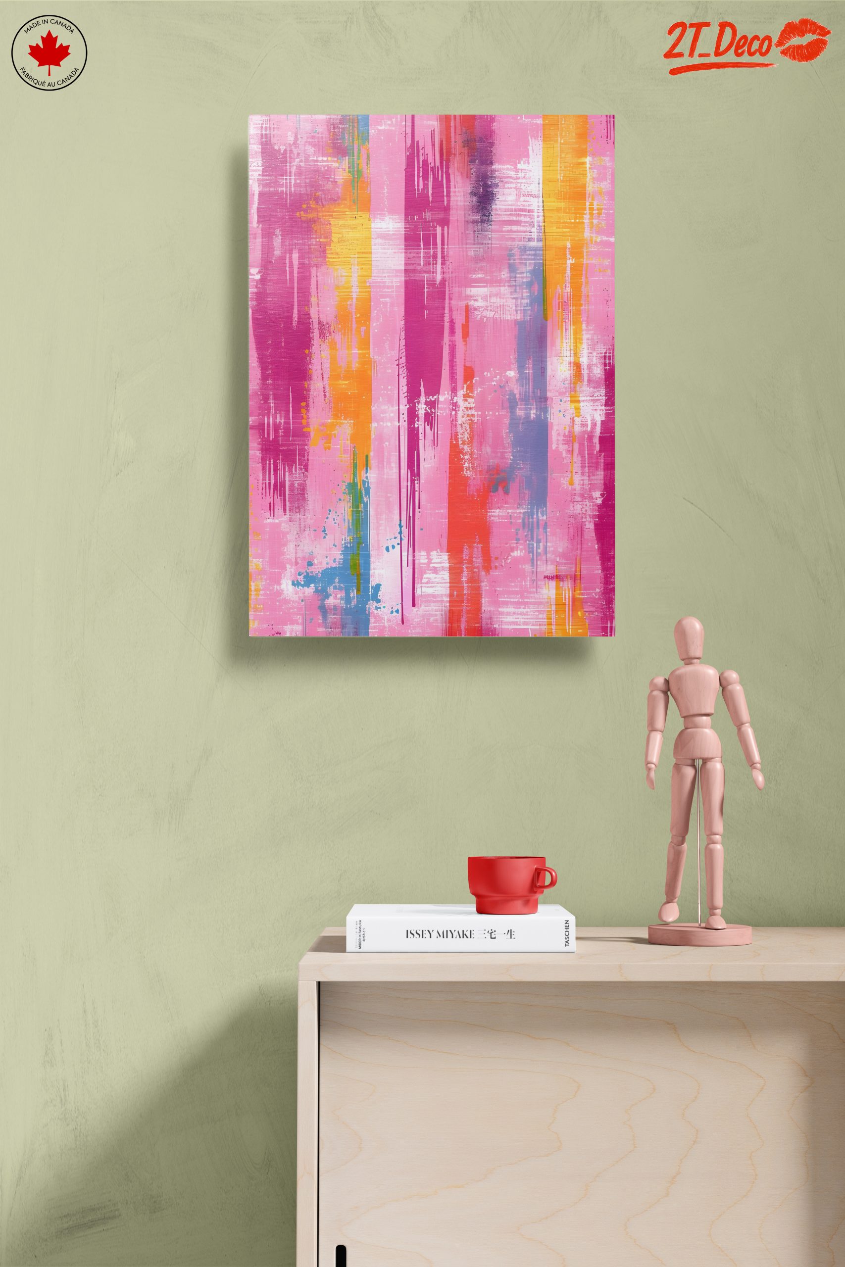 Vibrant Colorful Abstract Art for Home Decor - Image 14