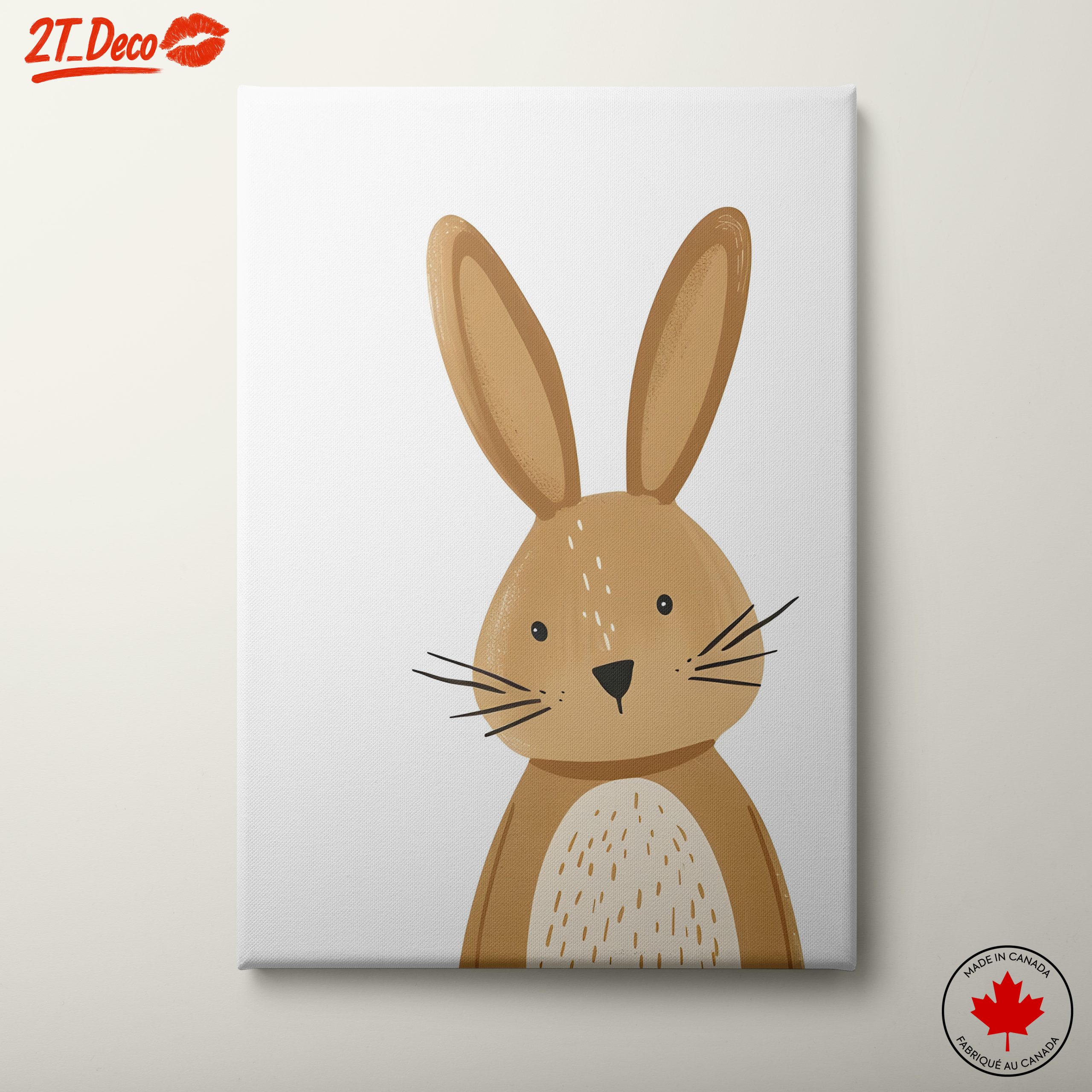 Cute Rabbit Character Illustration