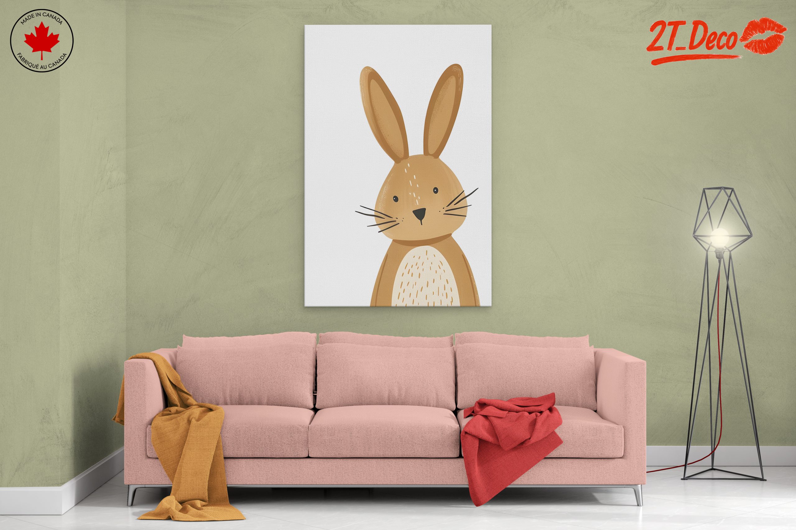 Cute Rabbit Character Illustration - Image 2