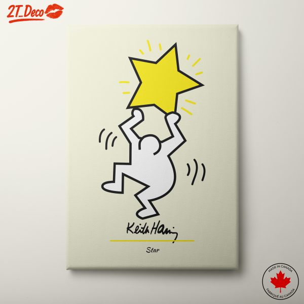 Keith Haring Star Artwork