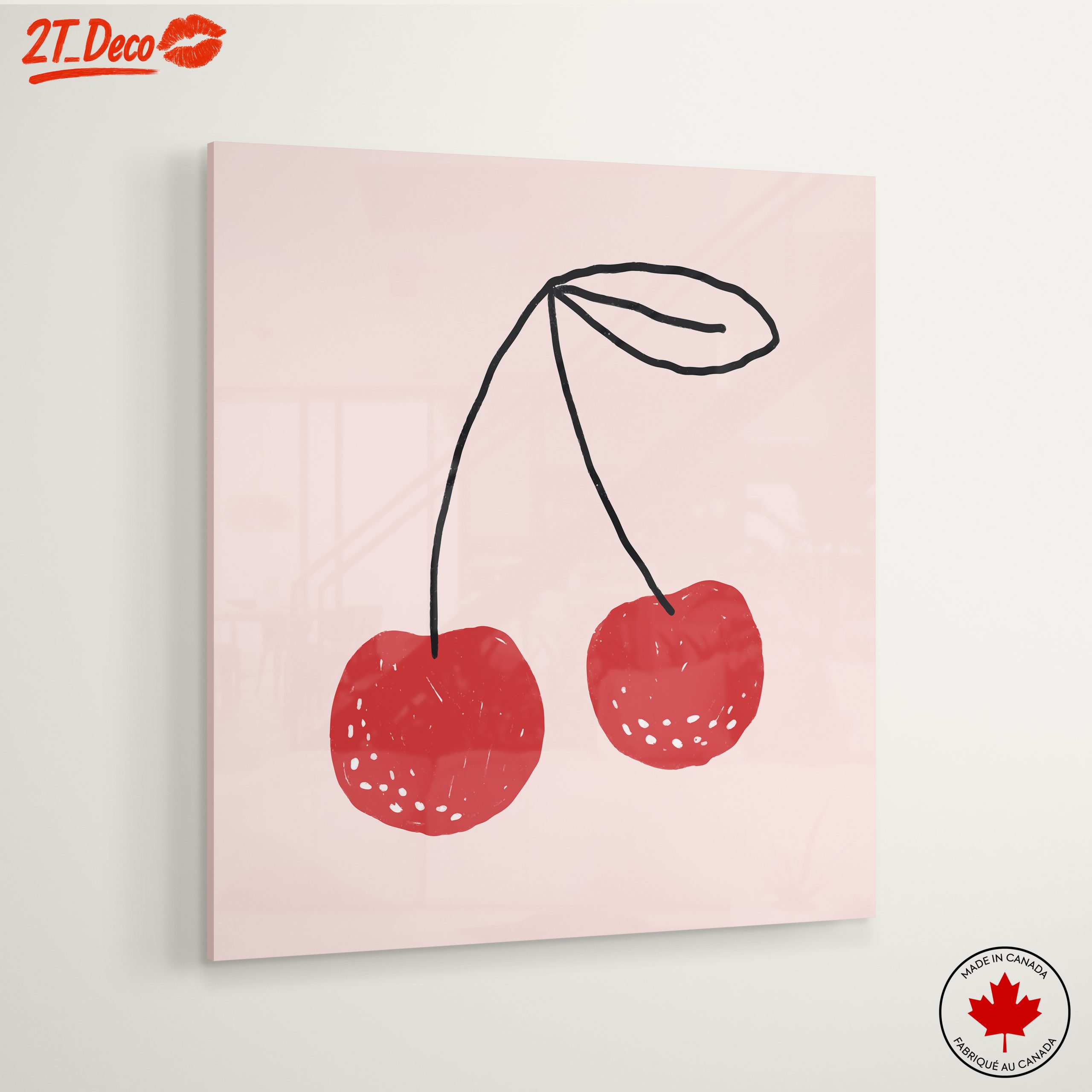 Stylized Cherry Artwork - Image 6