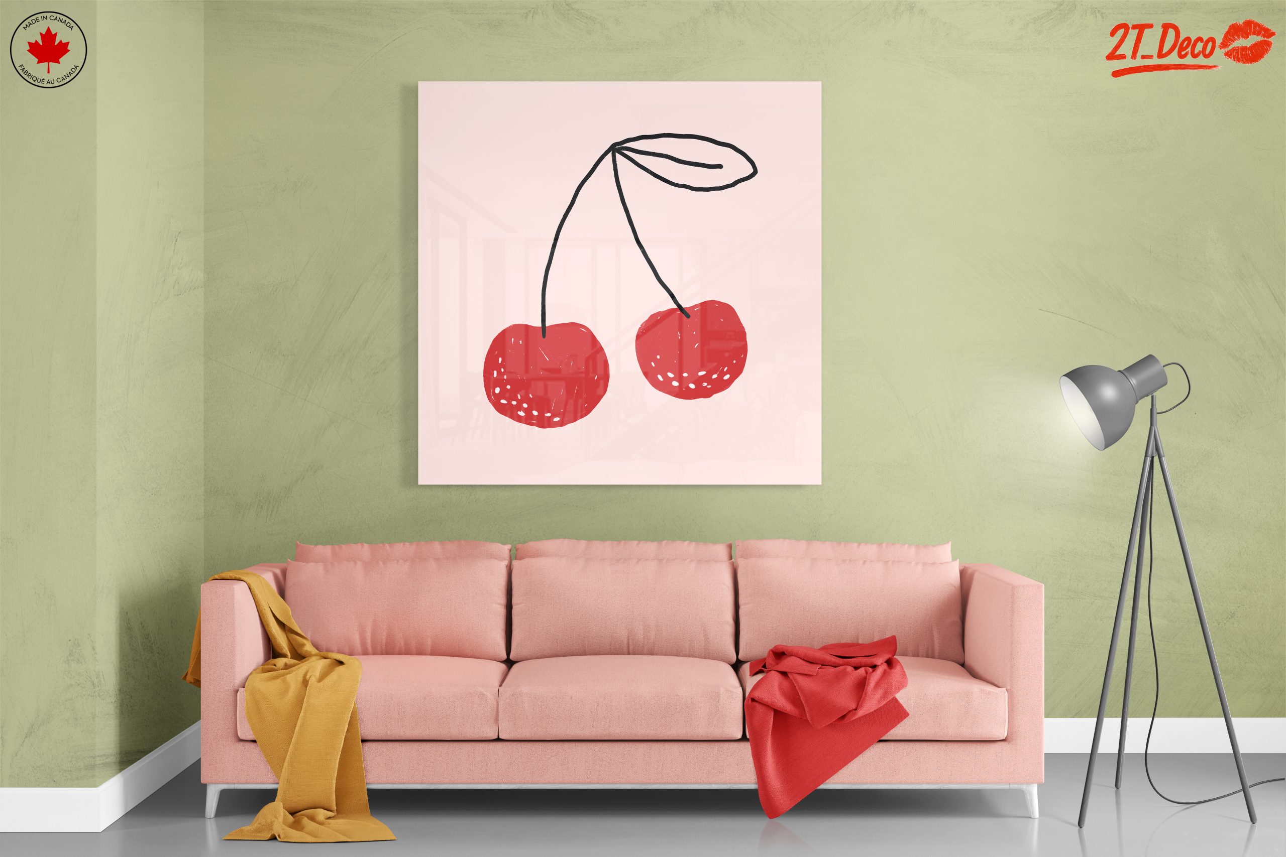 Stylized Cherry Artwork - Image 7