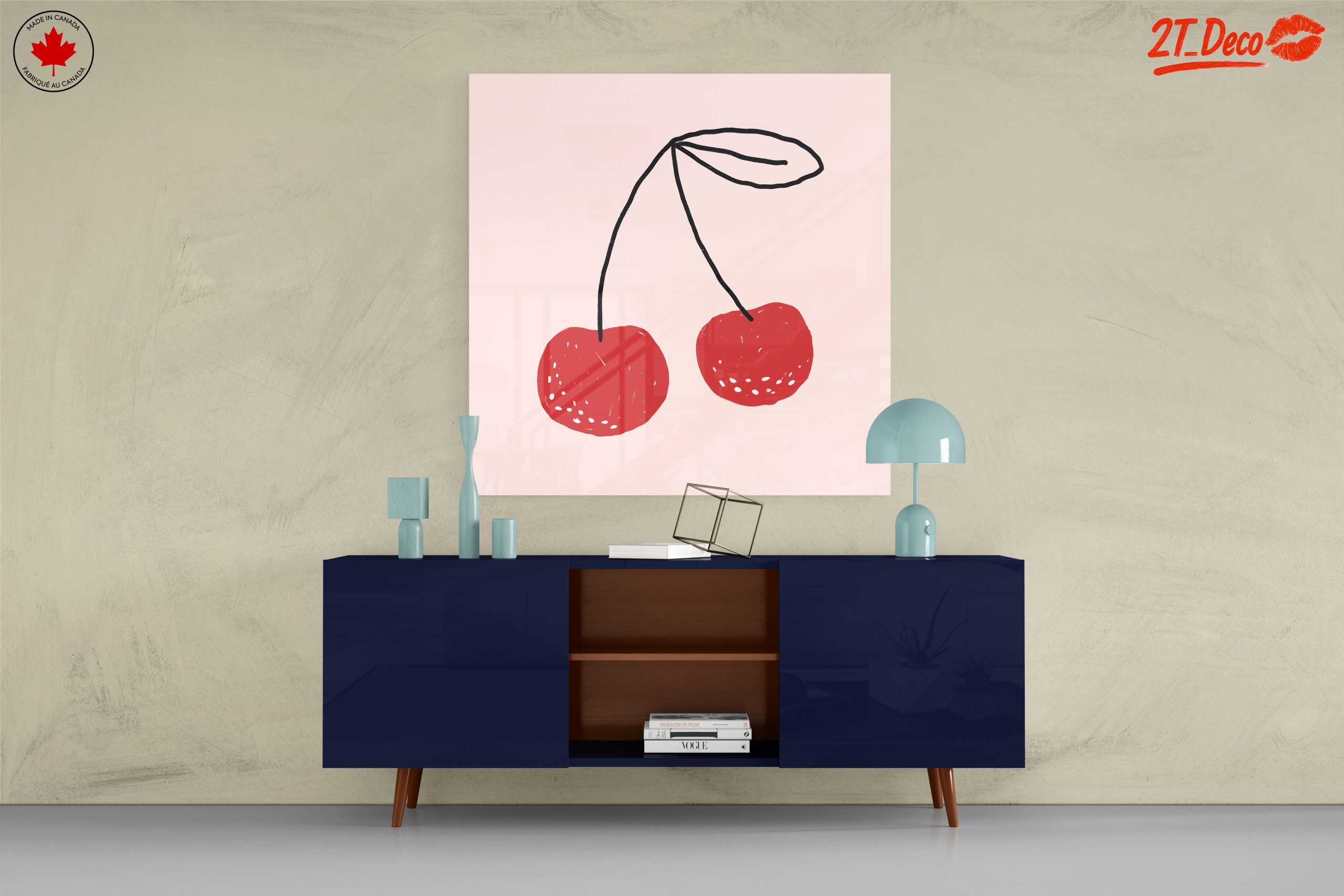 Stylized Cherry Artwork - Image 8