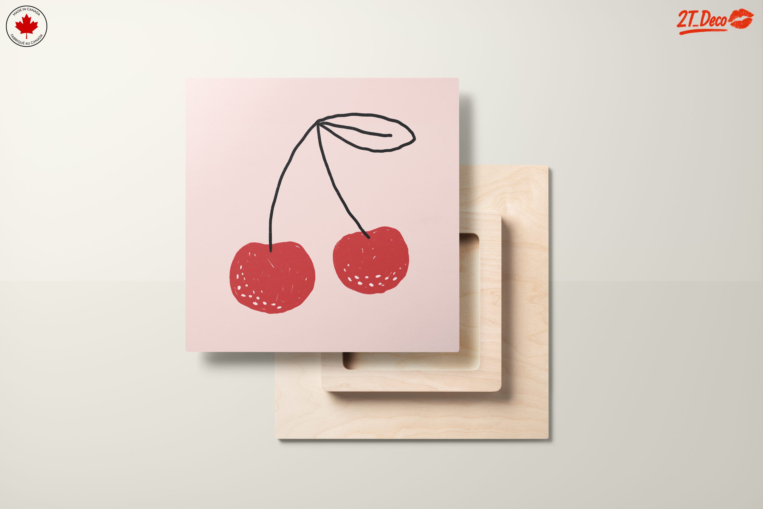 Stylized Cherry Artwork - Image 11