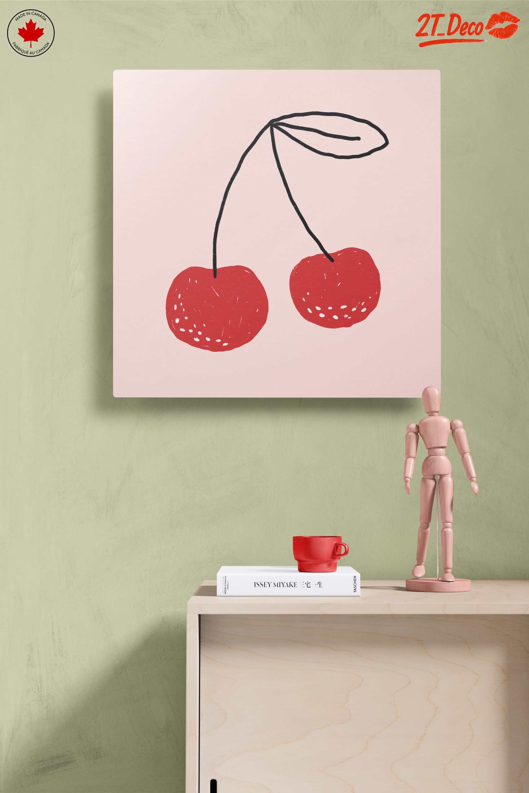 Stylized Cherry Artwork - Image 14