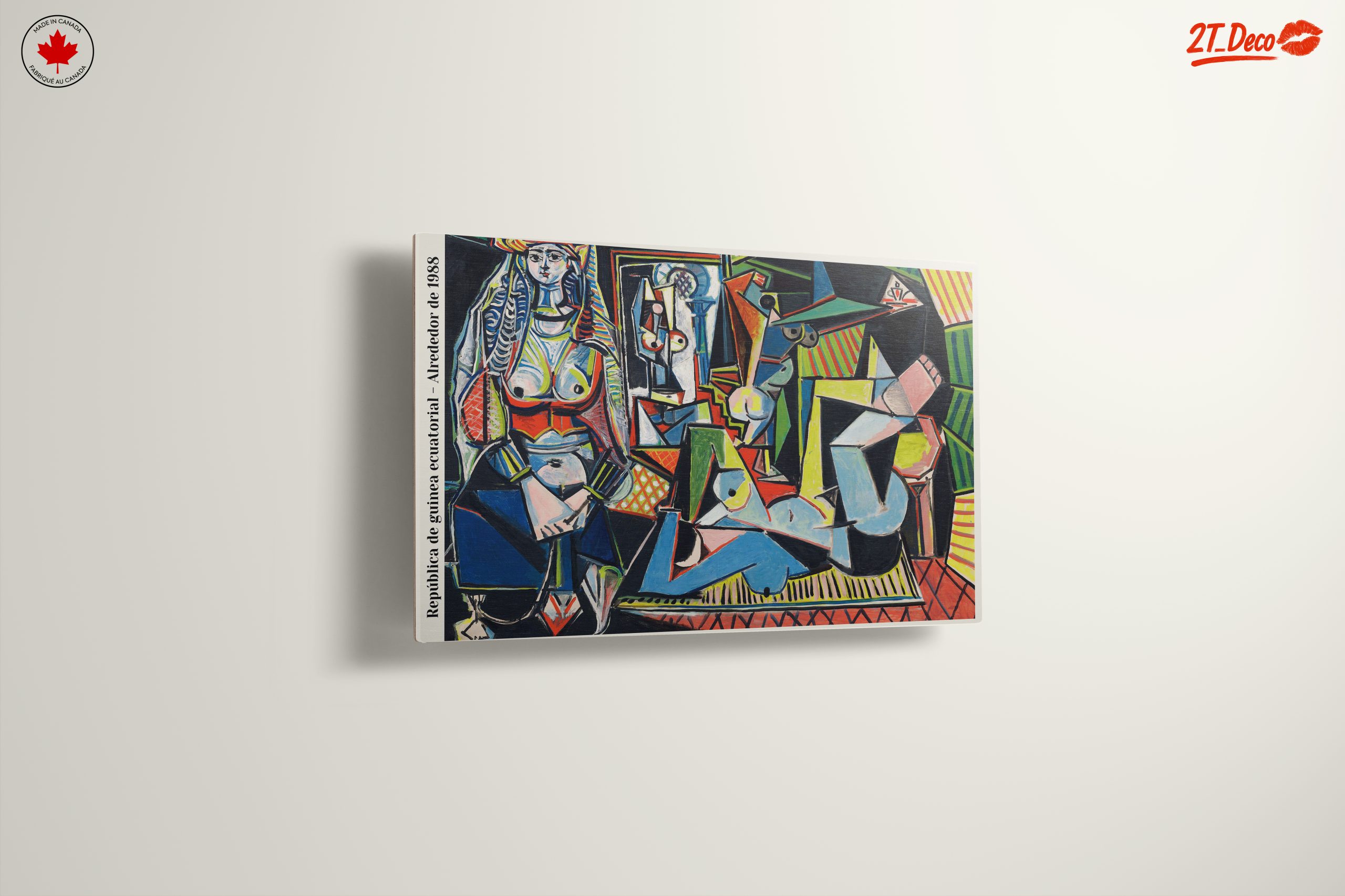 Modern Artistic Portrait of Abstract Figures - Image 13