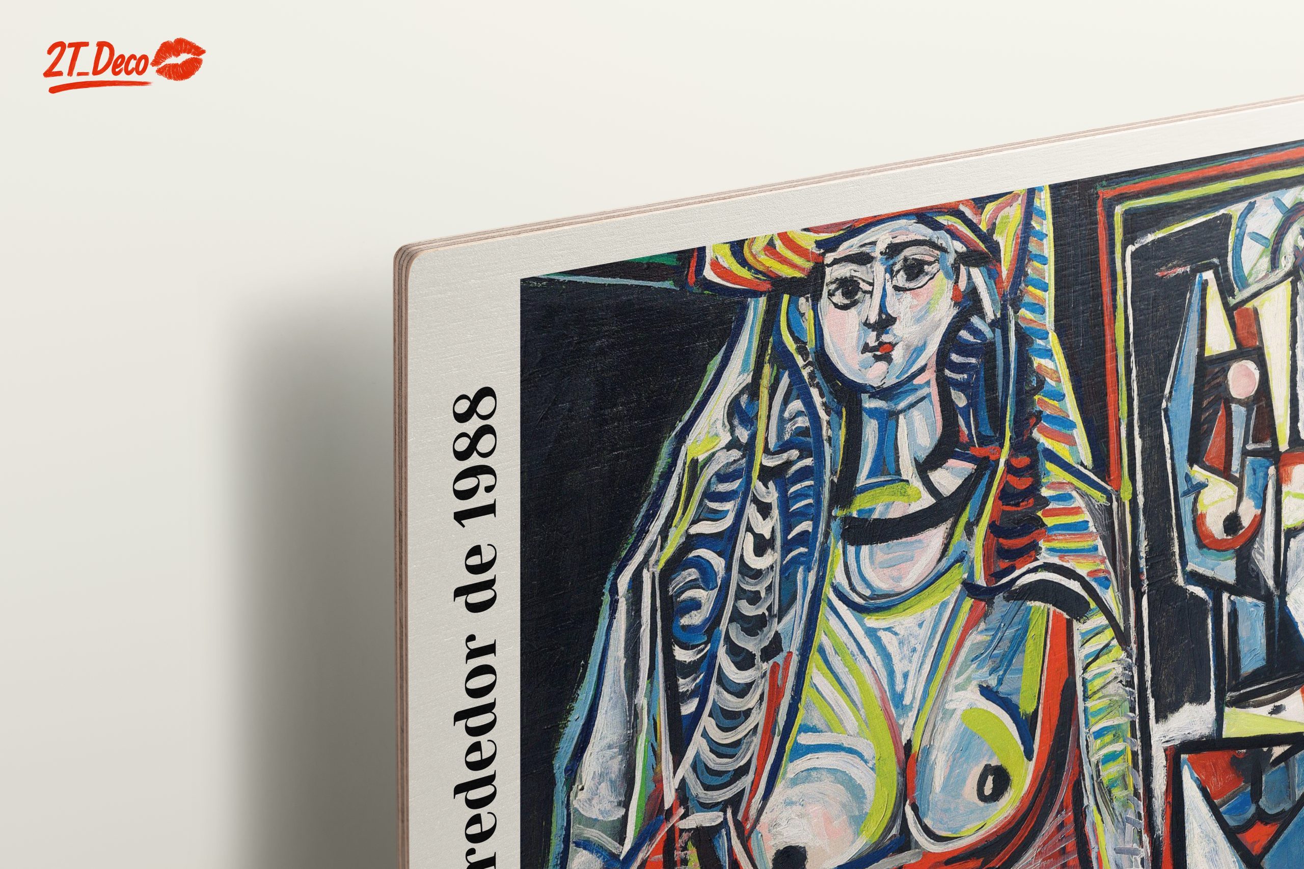 Modern Artistic Portrait of Abstract Figures - Image 15