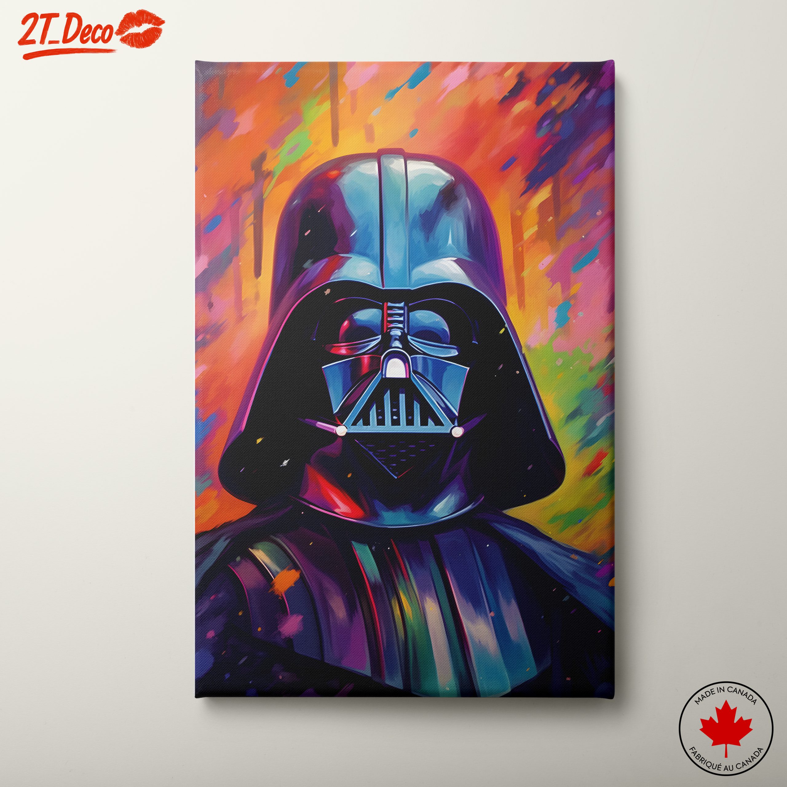 Vibrant Contemporary Character Art of a Popular Icon