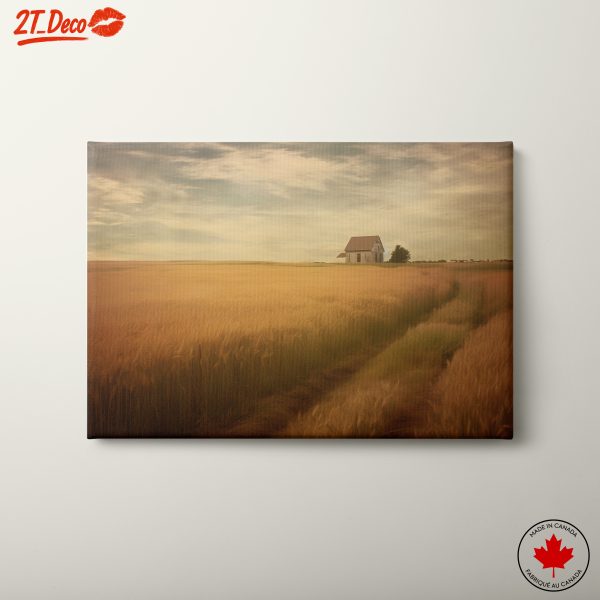 Serene Golden Field Landscape