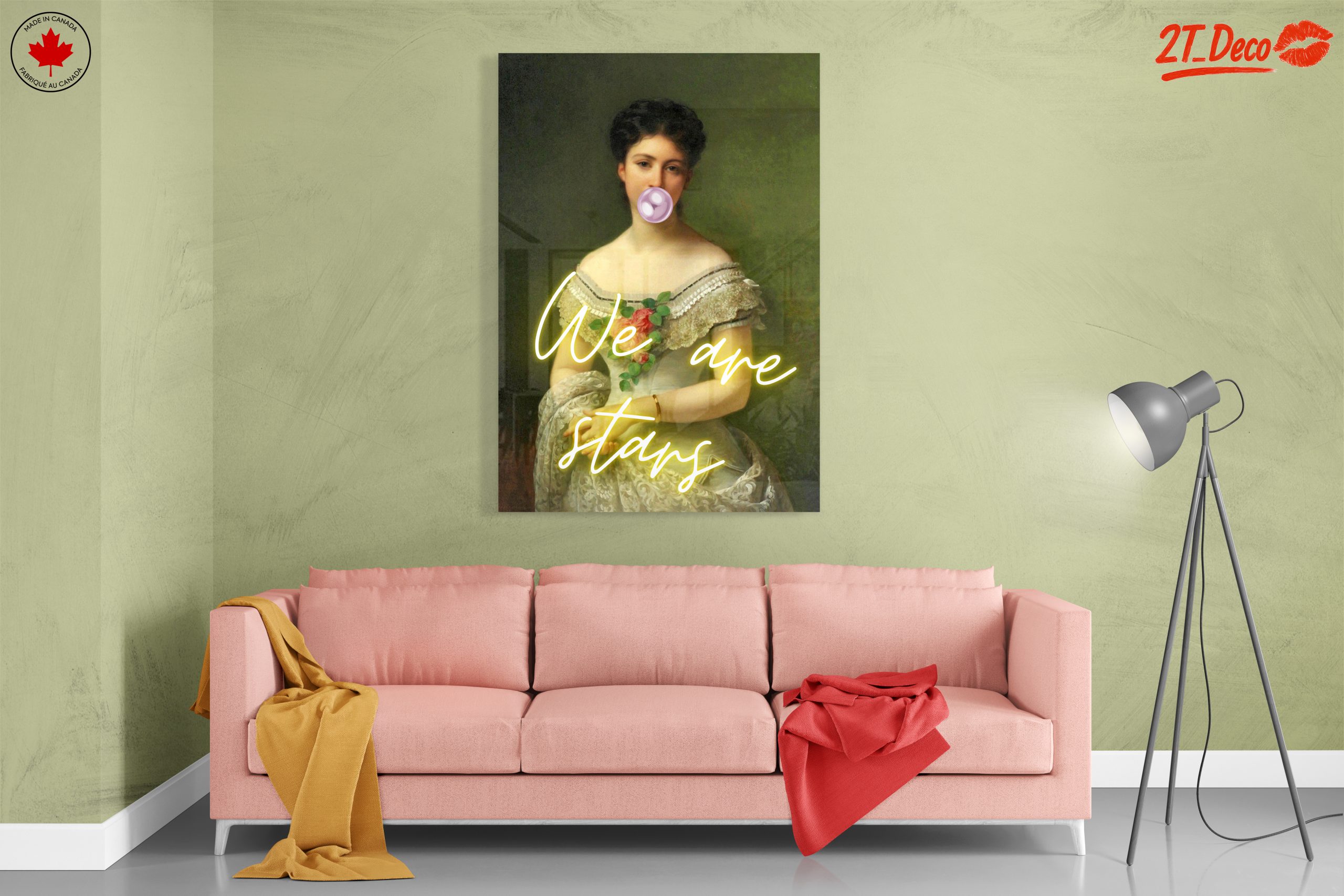 Modern Portrait with Bubble Gum - Image 7