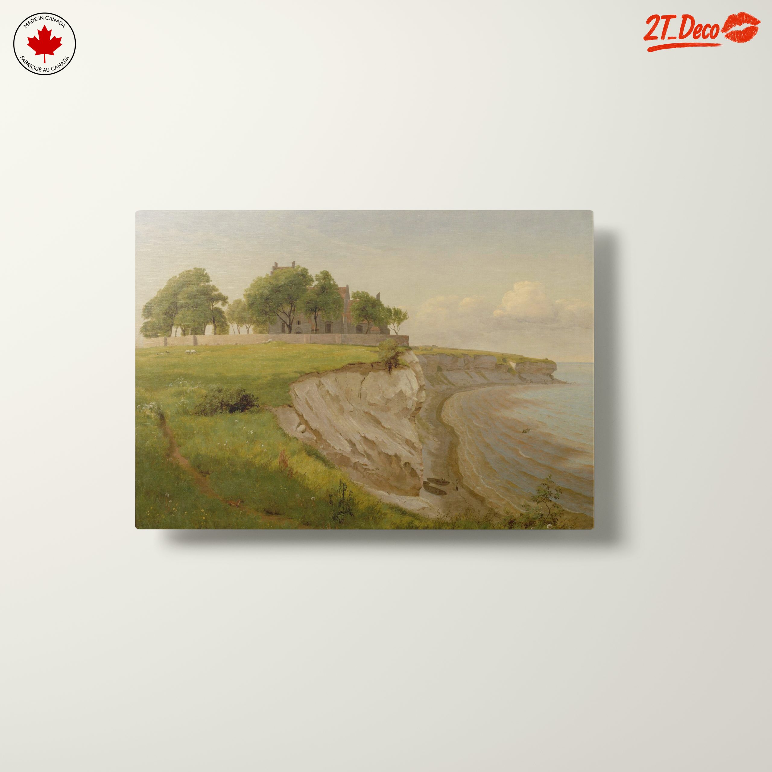 Serene Coastal Landscape with Cliffs - Image 10