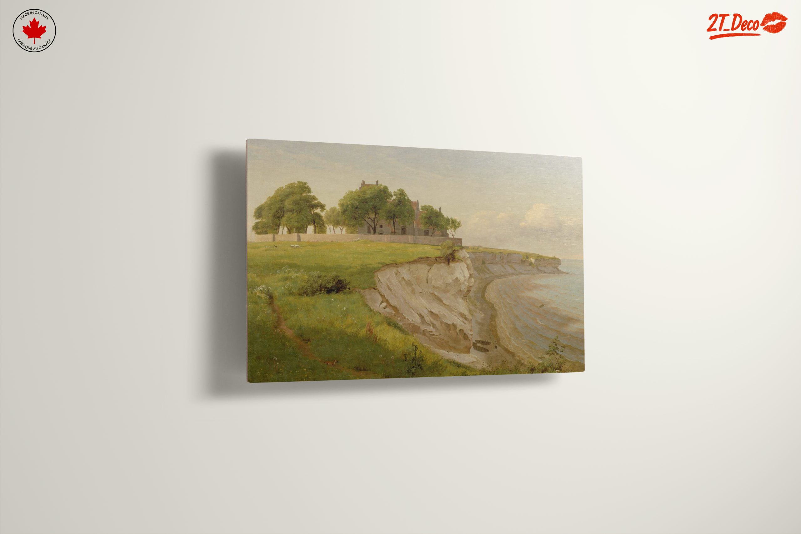 Serene Coastal Landscape with Cliffs - Image 13